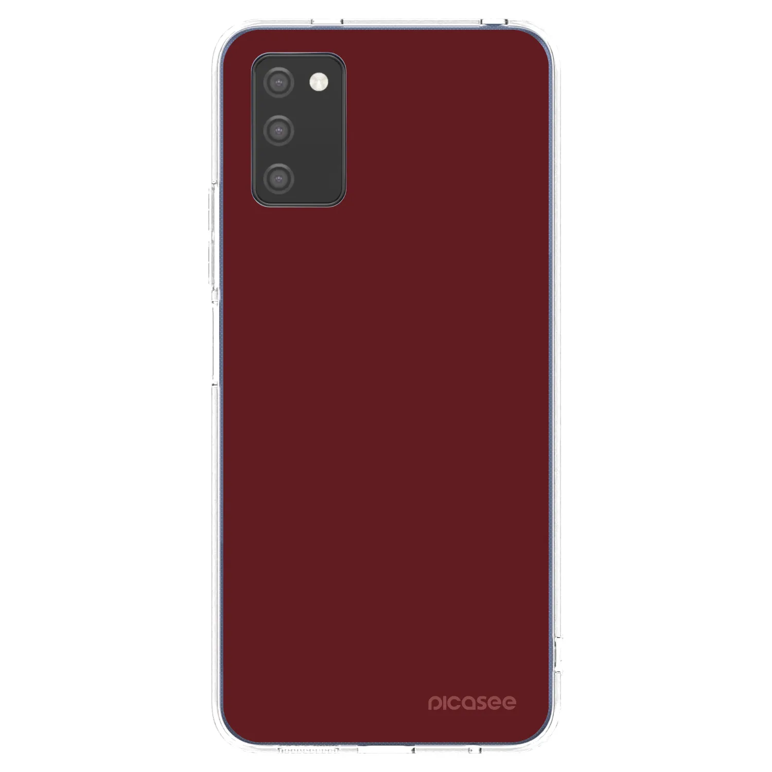 Picasee Samsung Galaxy A03s A037G Hülle - Transparentes Silikon - Red Bliss
