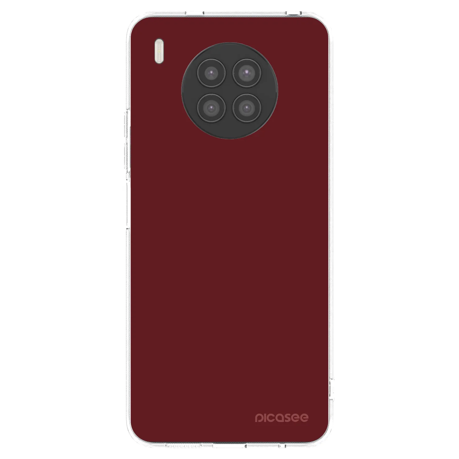 Picasee Huawei Nova 8i Hülle - Transparentes Silikon - Red Bliss