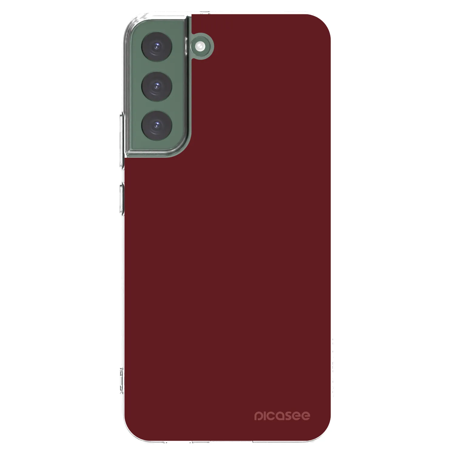Picasee Samsung Galaxy S22+ 5G Hülle - Transparentes Silikon - Red Bliss