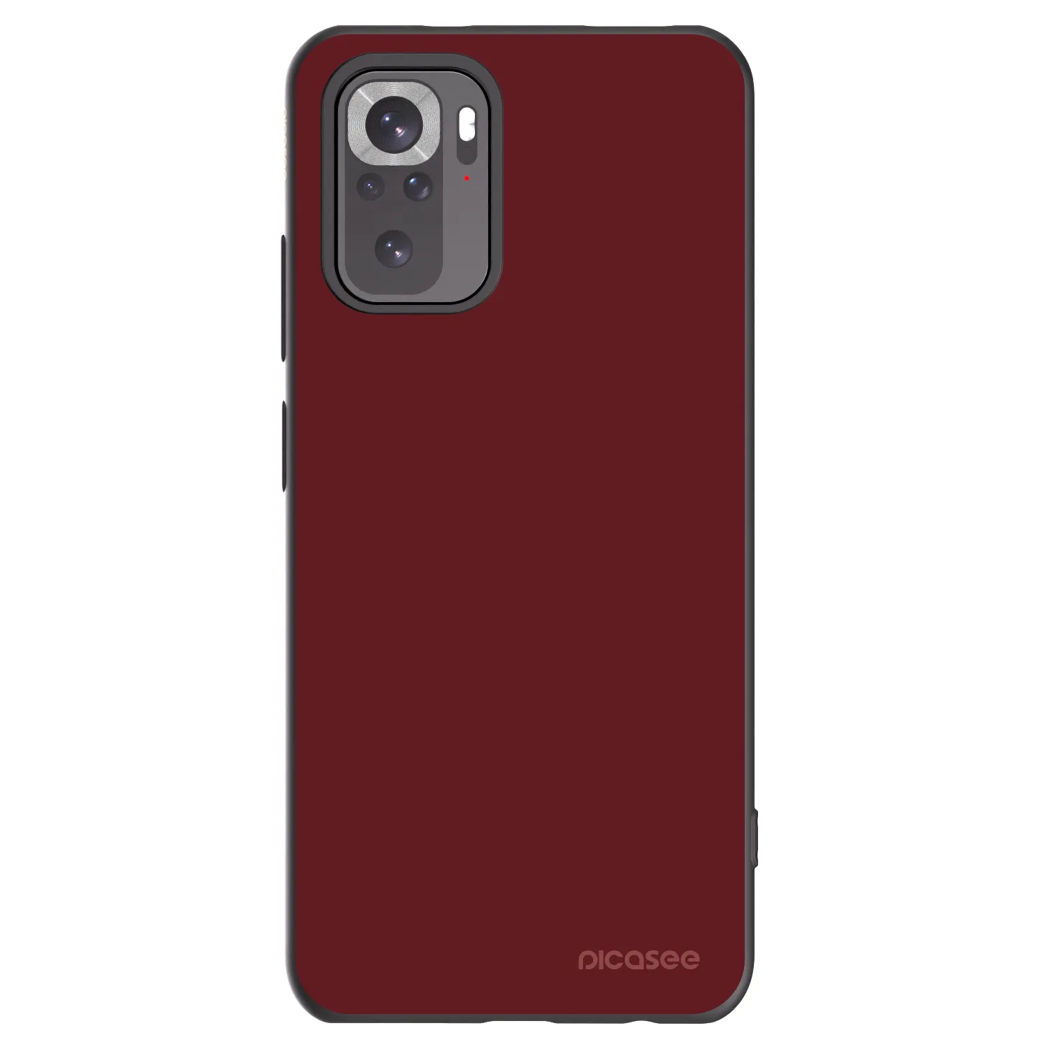 Picasee Xiaomi Redmi Note 11S 4G Hülle - Schwarzes Silikon - Red Bliss