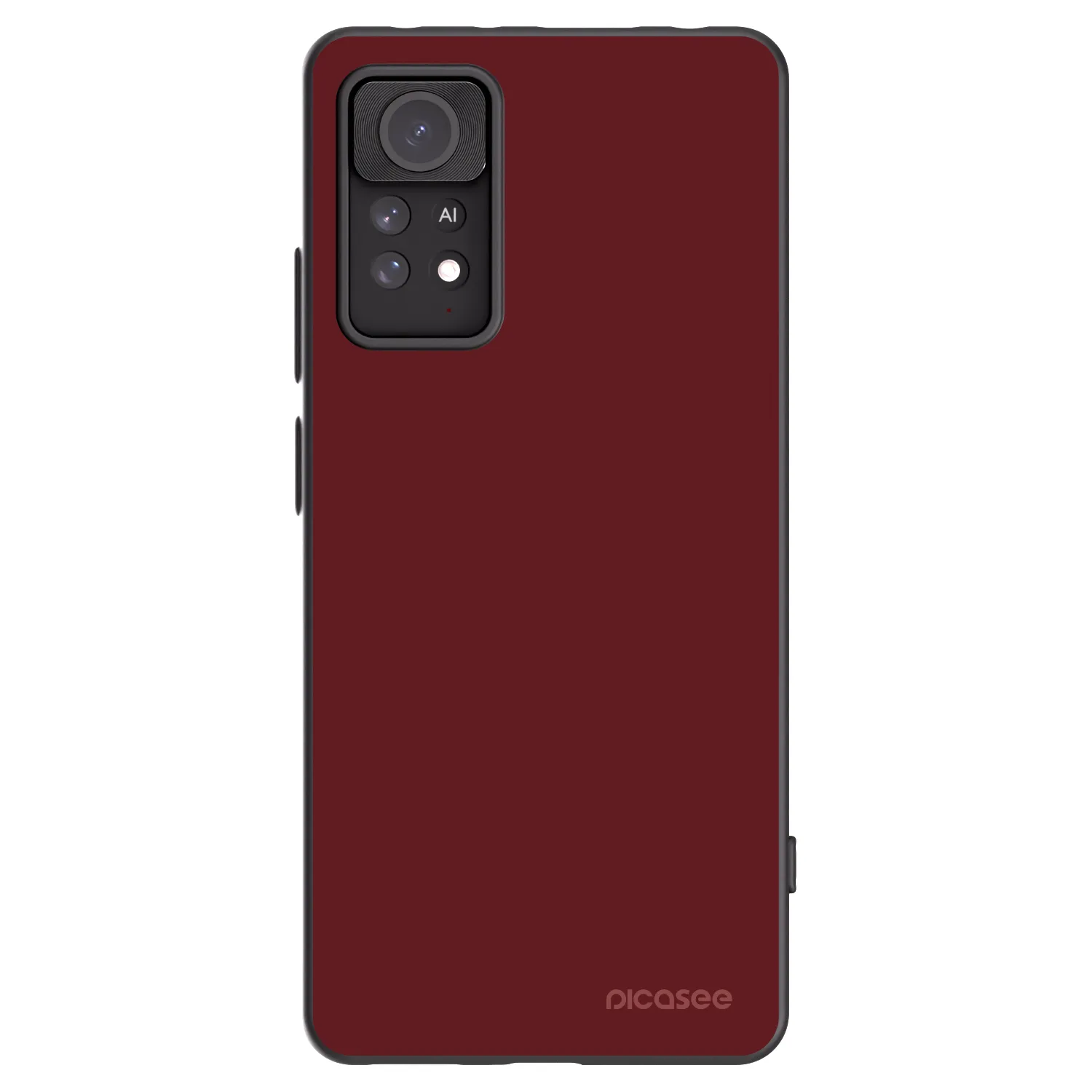 Picasee Xiaomi Redmi Note 11 Pro 5G Hülle - Schwarzes Silikon - Red Bliss
