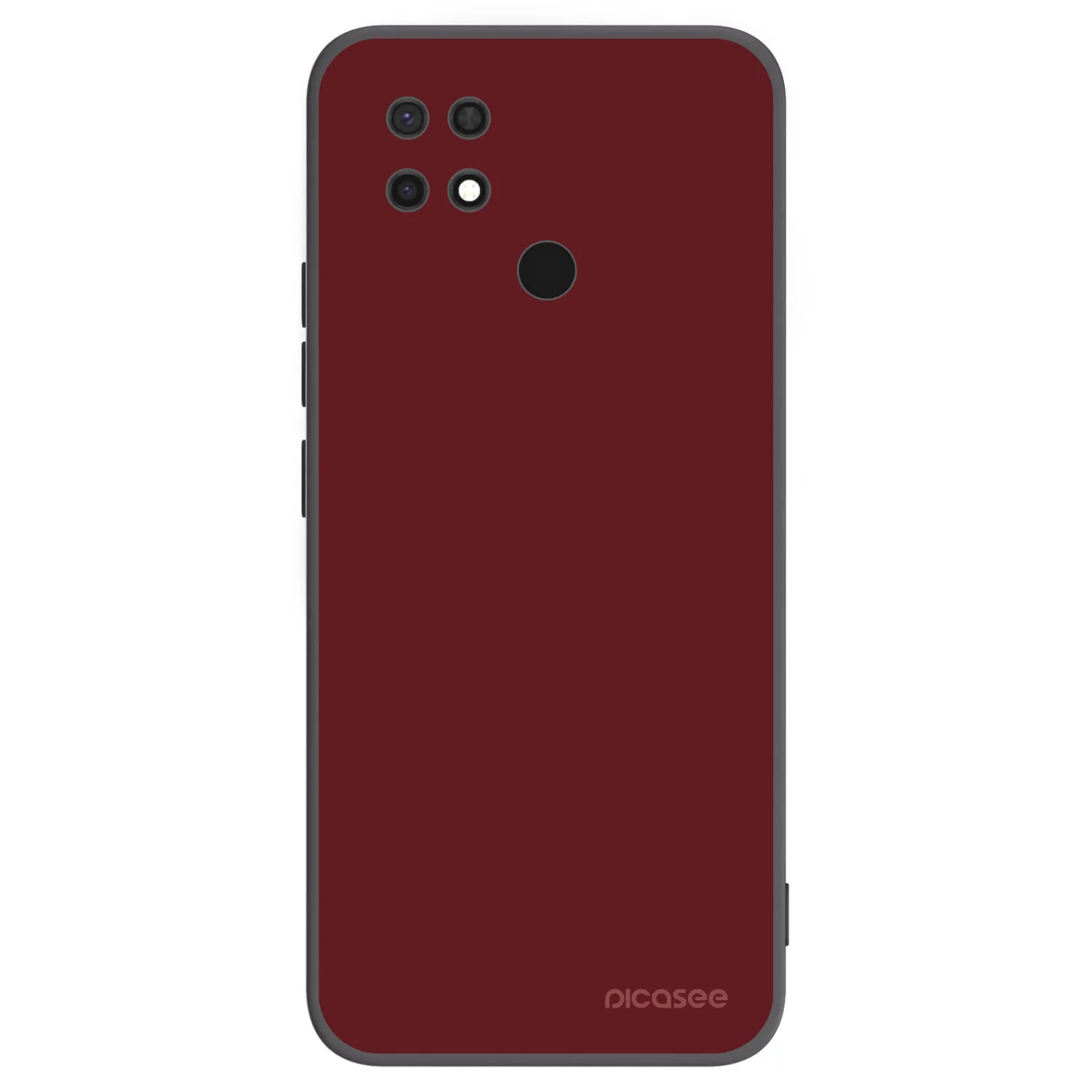 Picasee Xiaomi Redmi 10C Hülle - Schwarzes Silikon - Red Bliss