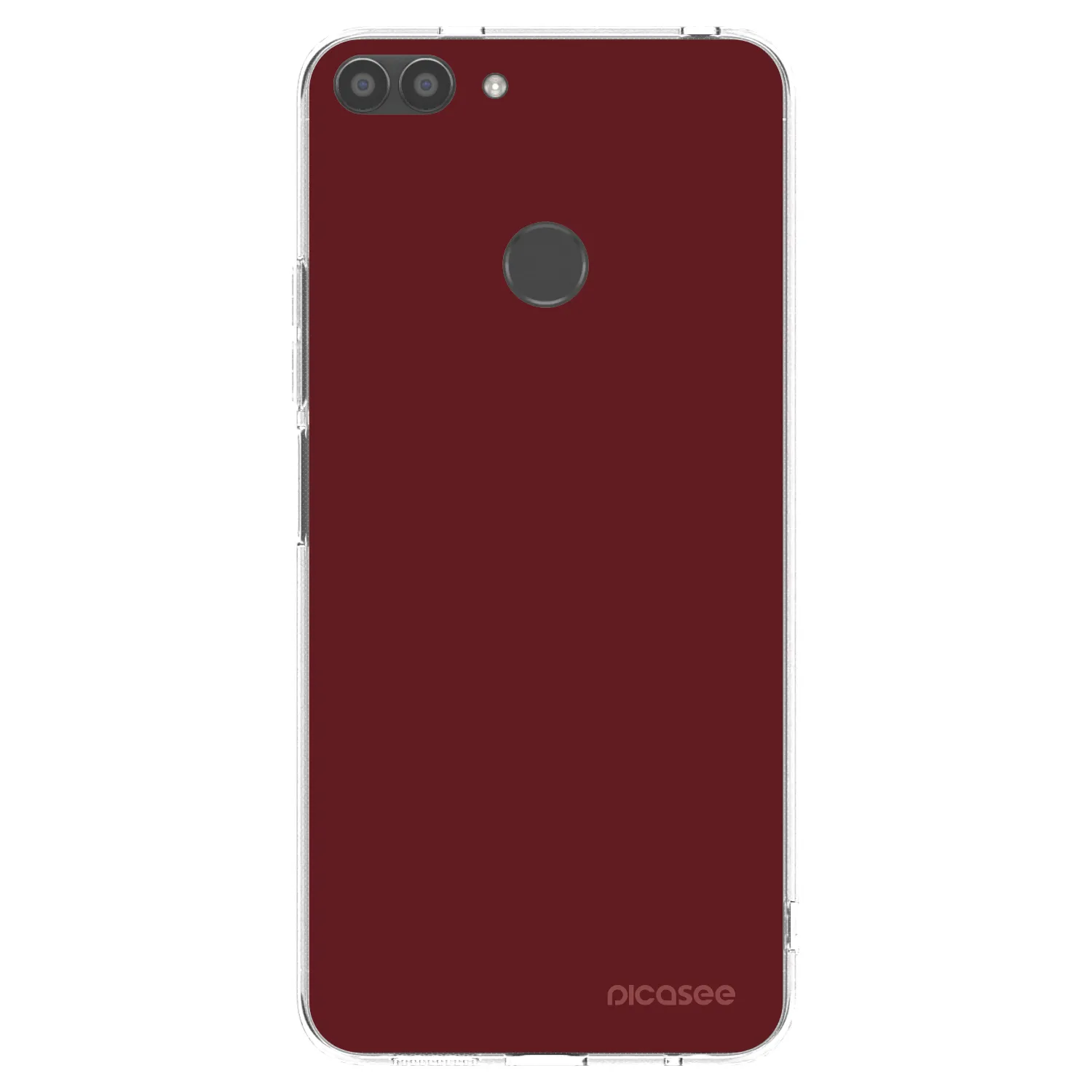 Picasee Huawei P Smart Hülle - Transparentes Silikon - Red Bliss