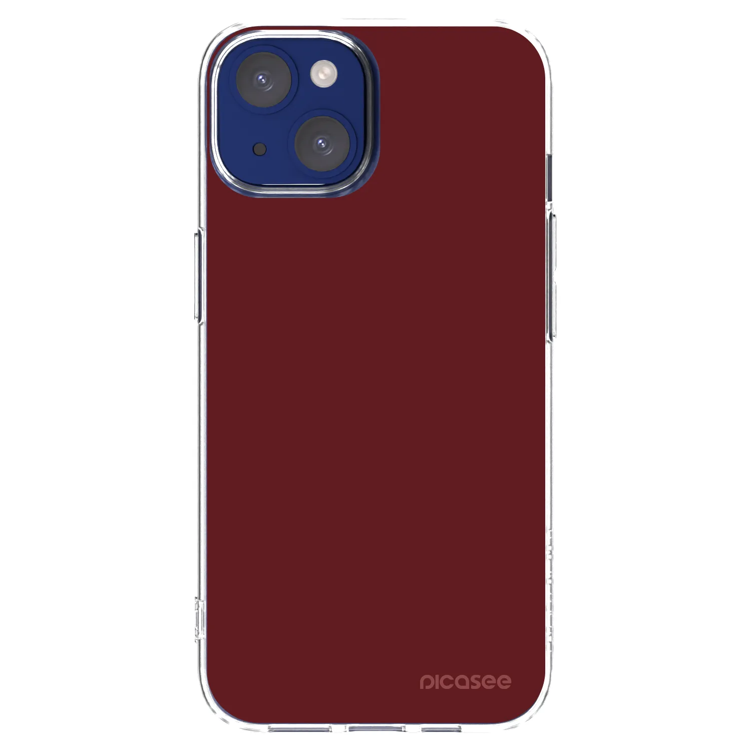Picasee Apple iPhone 14 Hülle - Transparentes Silikon - Red Bliss