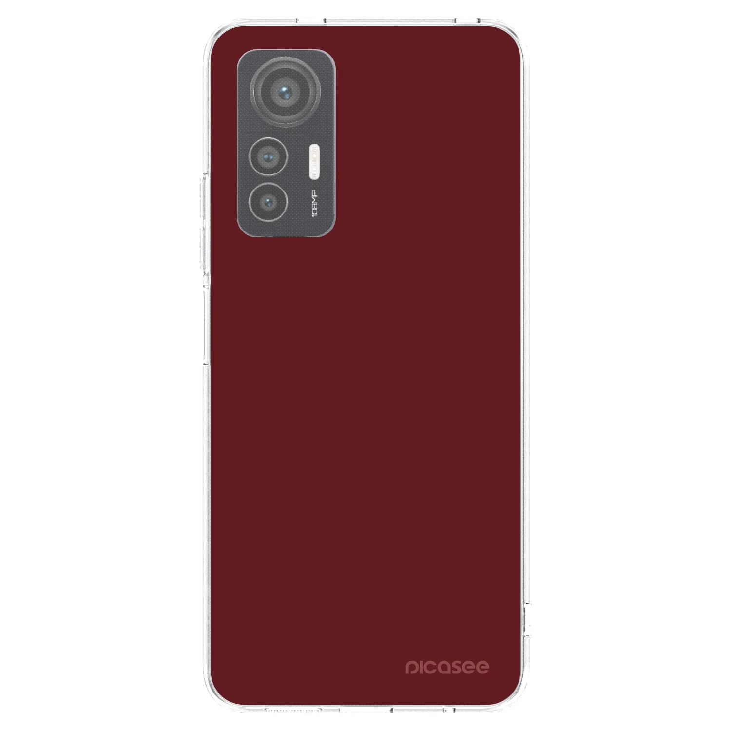 Picasee Xiaomi 12 Lite Hülle - Transparentes Silikon - Red Bliss
