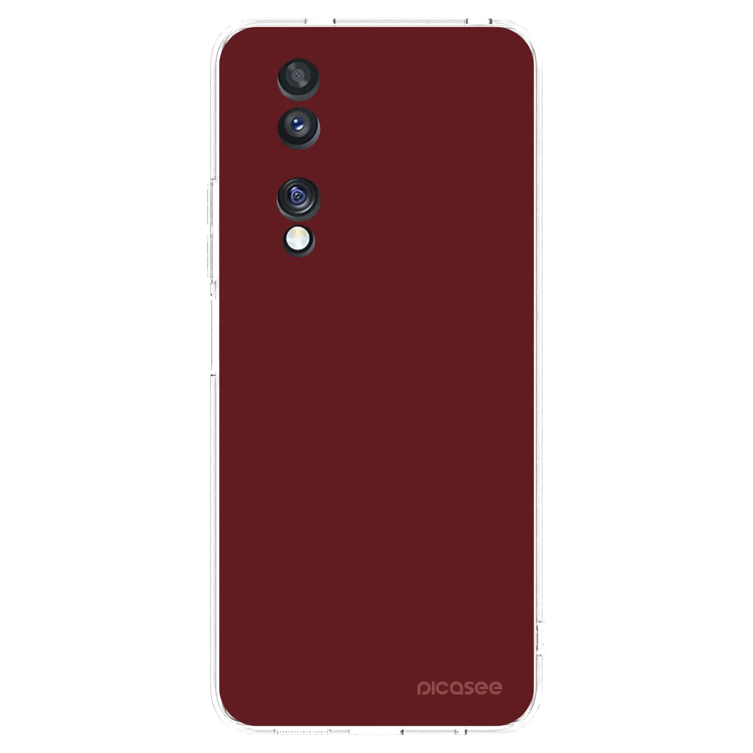 Picasee Honor 70 Hülle - Transparentes Silikon - Red Bliss