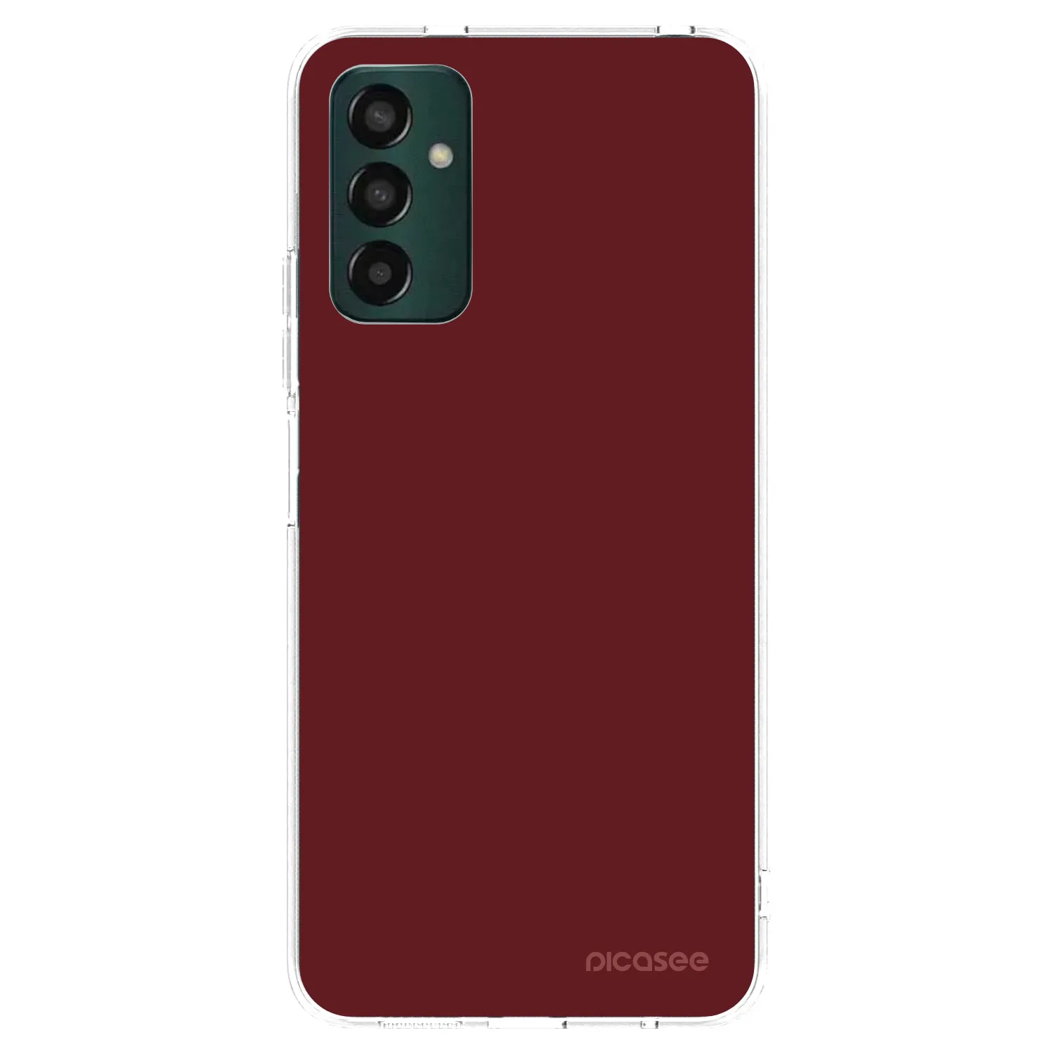 Picasee Samsung Galaxy M23 5G Hülle - Transparentes Silikon - Red Bliss