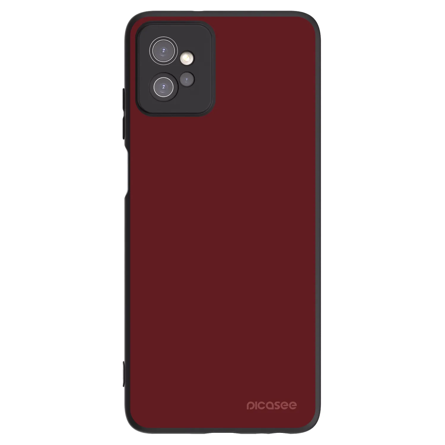 Picasee Motorola Moto G32 Hülle - Schwarzes Silikon - Red Bliss