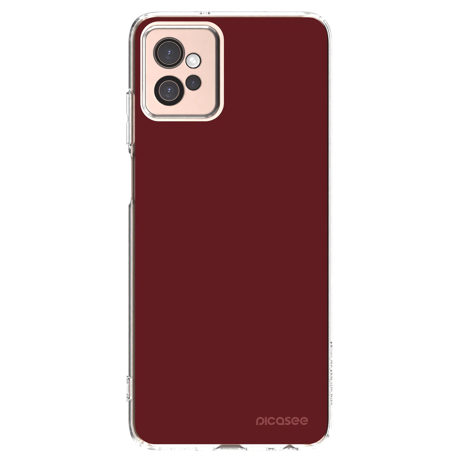 Picasee Motorola Moto G32 Hülle - Transparentes Silikon - Red Bliss