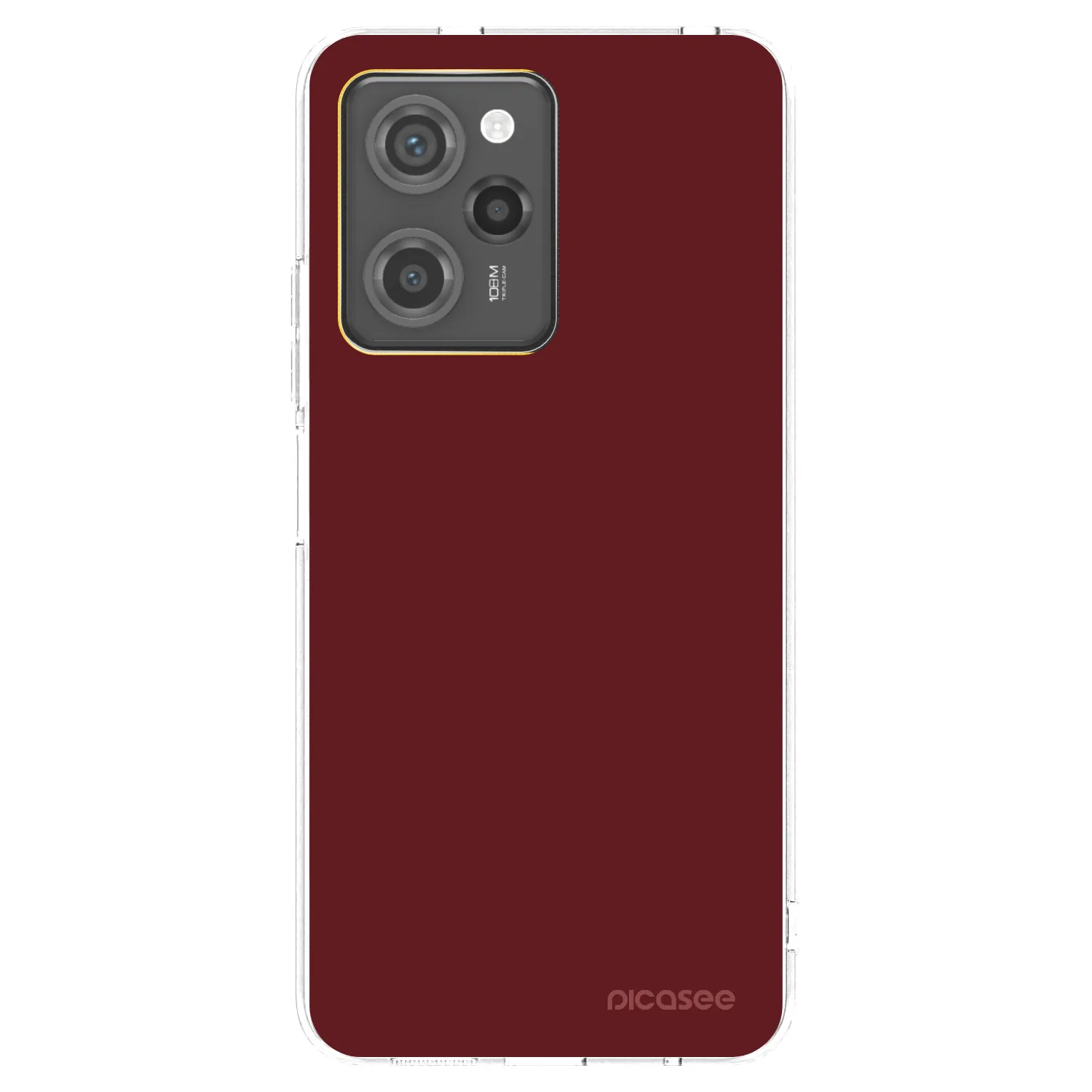 Picasee Xiaomi Poco X5 Pro Hülle - Schwarzes Silikon - Red Bliss