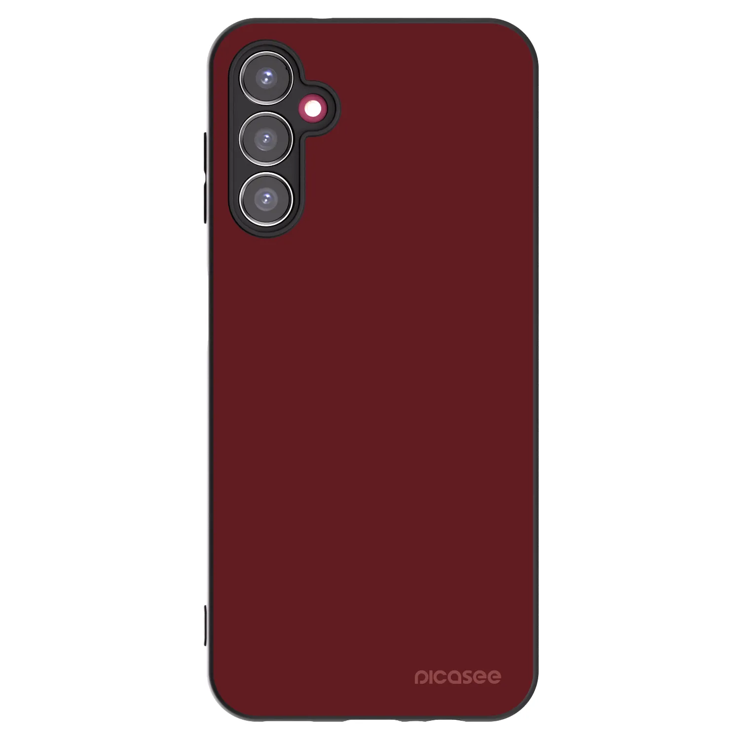 Picasee Samsung Galaxy A14 5G A146P Hülle - Schwarzes Silikon - Red Bliss