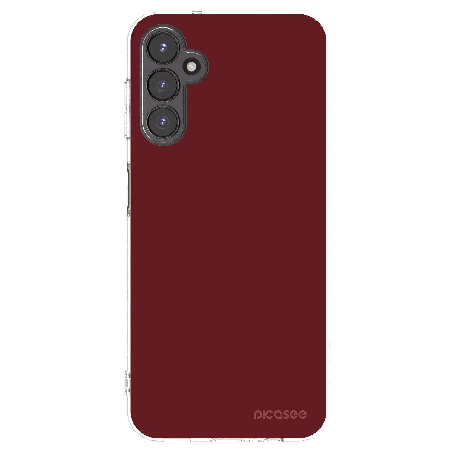 Picasee Samsung Galaxy A14 5G A146P Hülle - Transparentes Silikon - Red Bliss