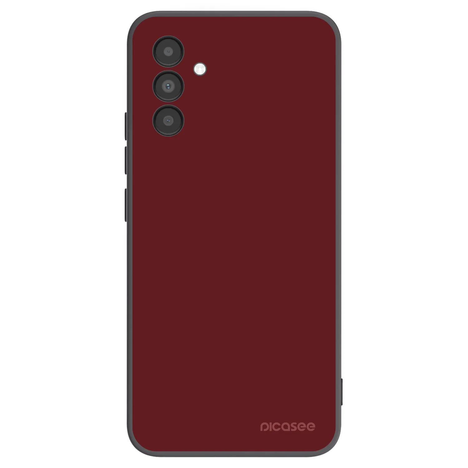 Picasee Samsung Galaxy A04s A047F Hülle - Schwarzes Silikon - Red Bliss