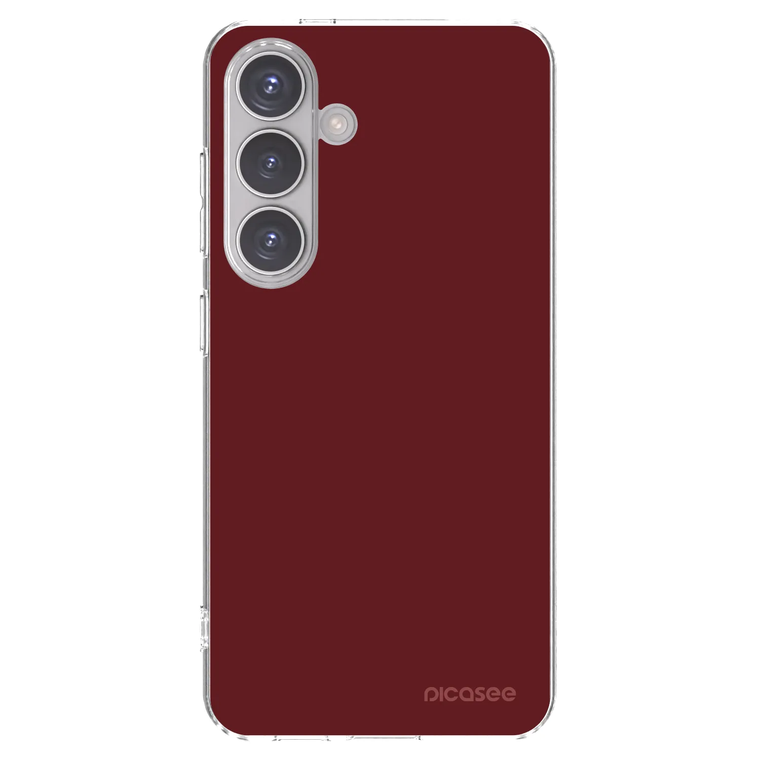 Picasee Samsung Galaxy S24 S921B 5G Hülle - Transparentes Silikon - Red Bliss
