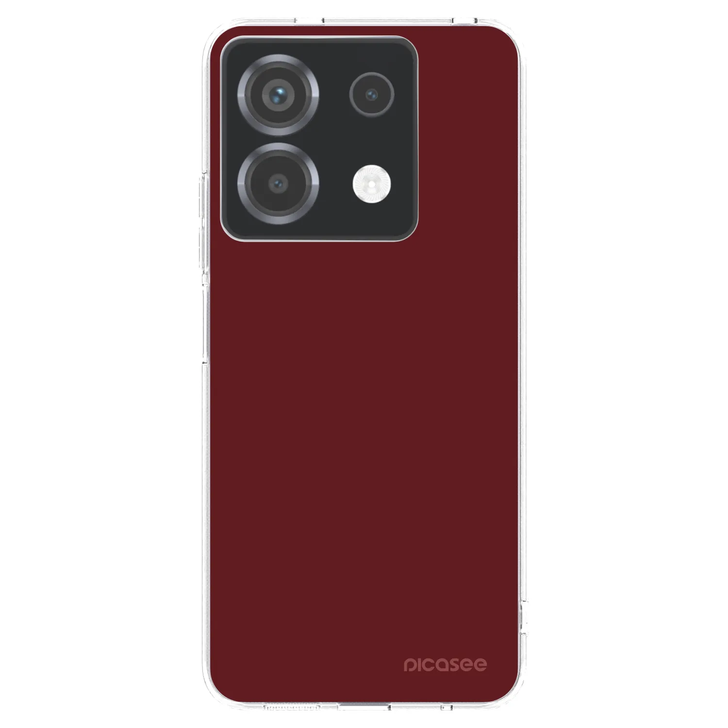 Picasee Xiaomi Poco X6 Hülle - Transparentes Silikon - Red Bliss
