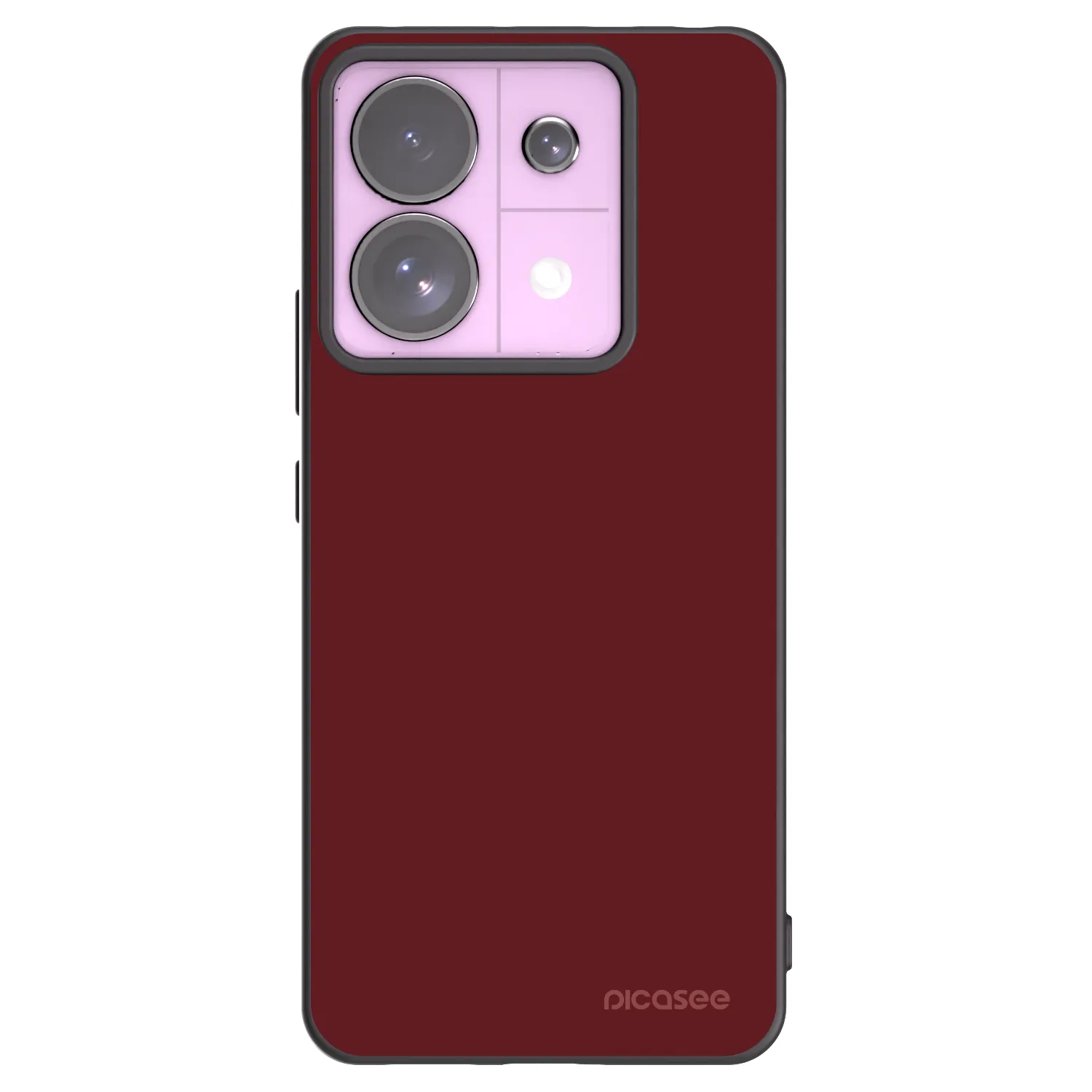 Picasee Xiaomi Redmi Note 13 Pro 5G Hülle - Schwarzes Silikon - Red Bliss