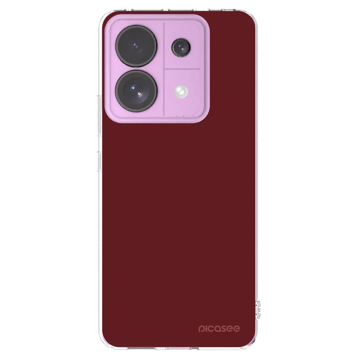 Picasee Xiaomi Redmi Note 13 Pro 5G Hülle - Transparentes Silikon - Red Bliss