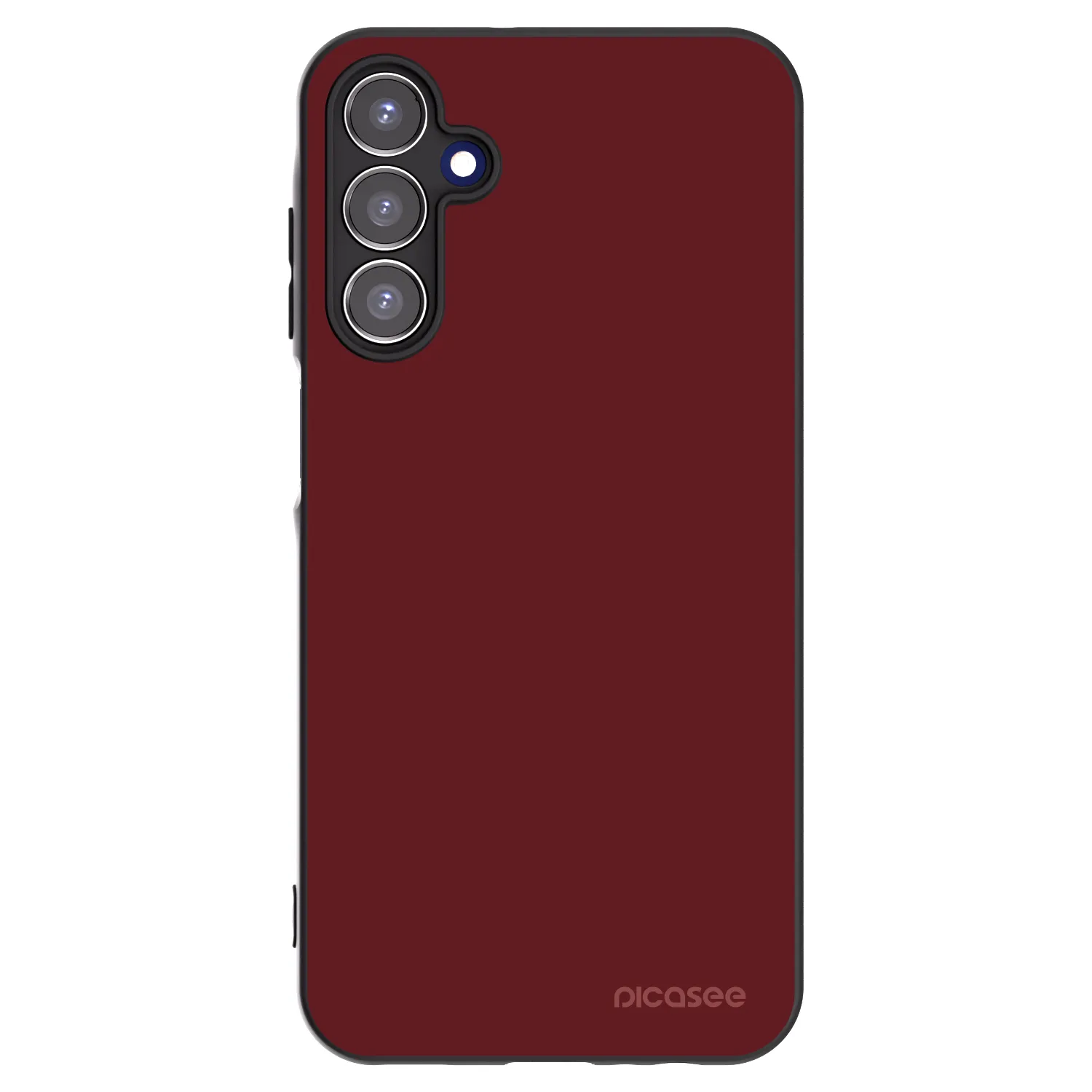 Picasee Samsung Galaxy A15 A155F 4G Hülle - Schwarzes Silikon - Red Bliss