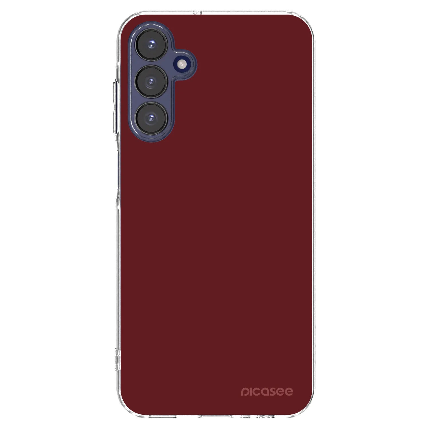 Picasee Samsung Galaxy A15 A155F 4G Hülle - Transparentes Silikon - Red Bliss