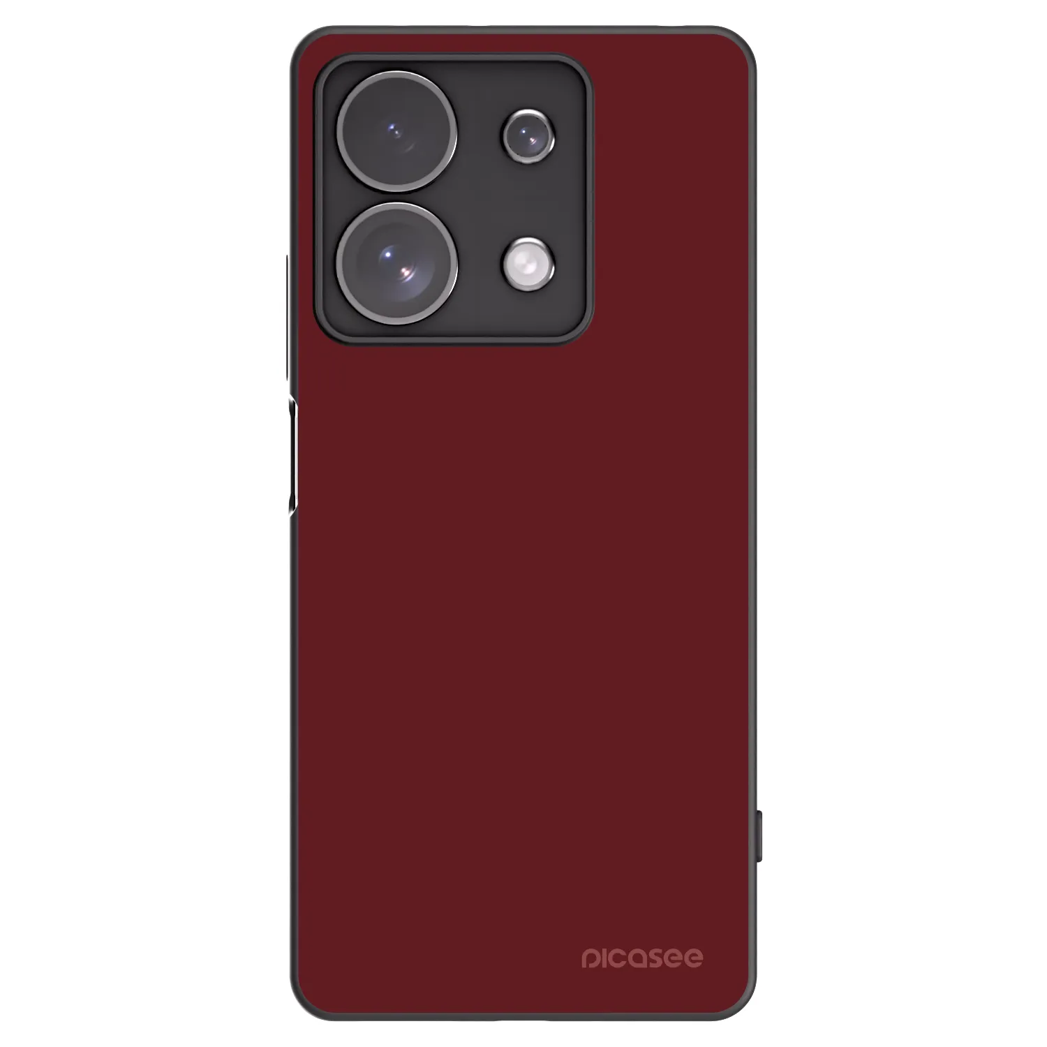 Picasee Xiaomi Redmi Note 13 Pro 4G Hülle - Schwarzes Silikon - Red Bliss
