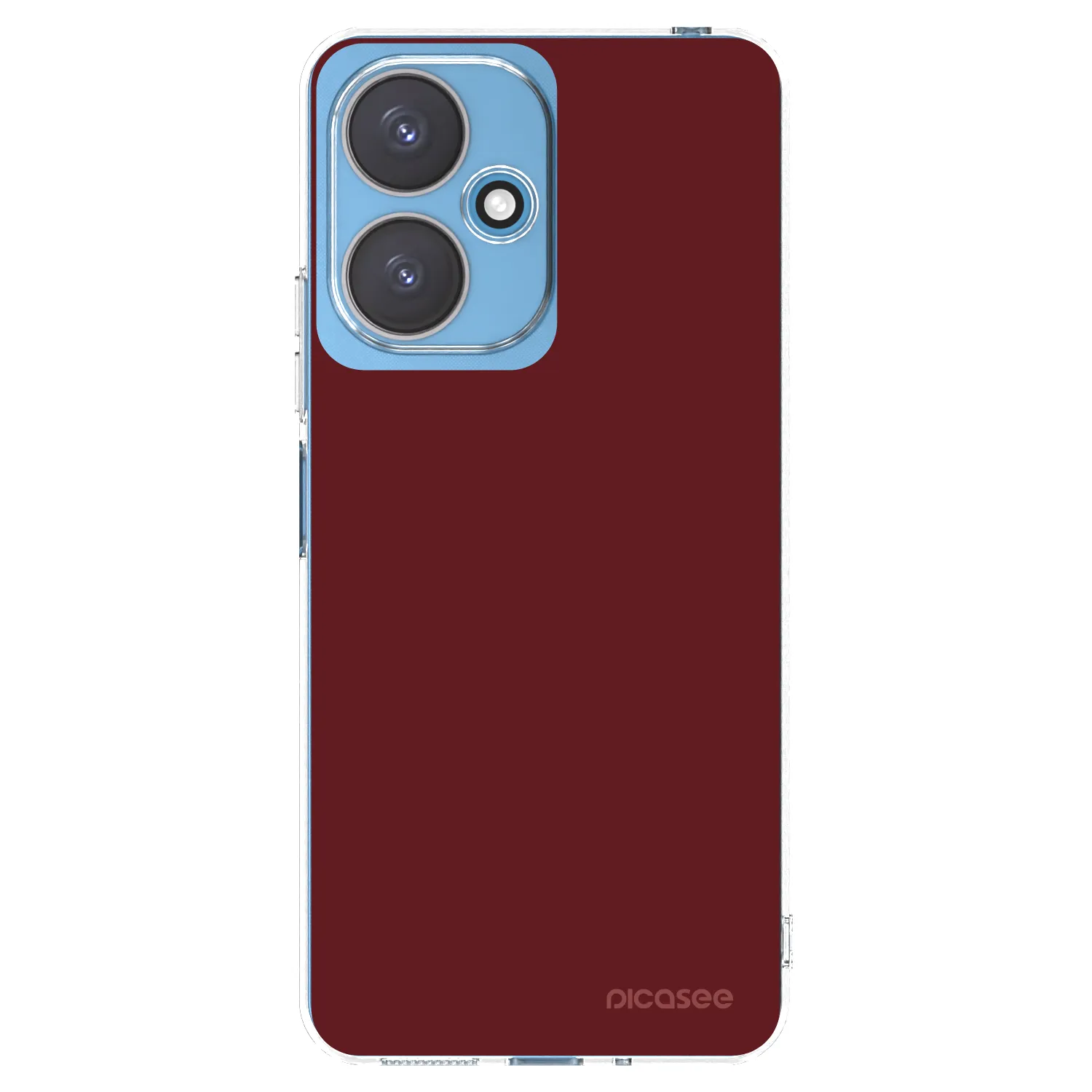 Picasee Xiaomi Redmi 13C 5G Hülle - Transparentes Silikon - Red Bliss