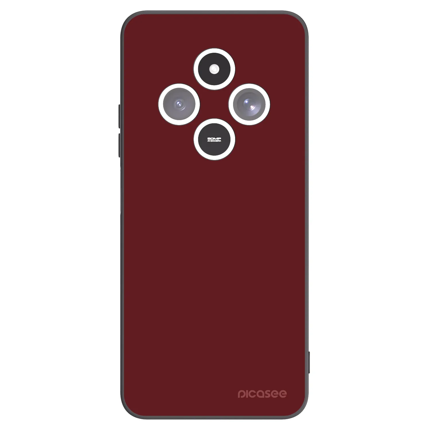Picasee Xiaomi Redmi 14C Hülle - Schwarzes Silikon - Red Bliss
