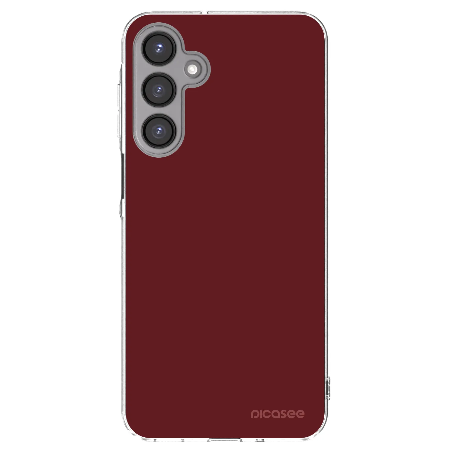 Picasee Samsung Galaxy A16 5G Hülle - Transparentes Silikon - Red Bliss