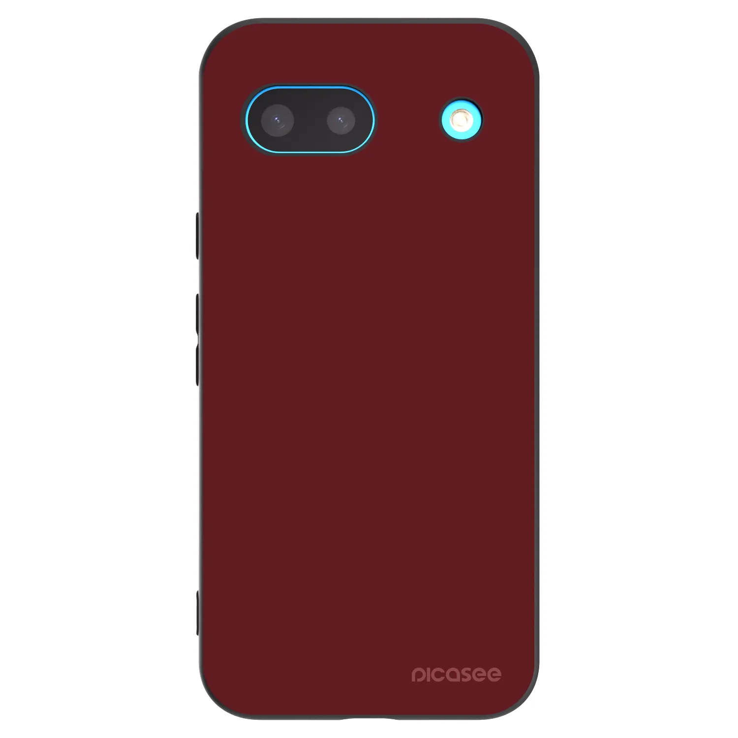 Picasee Google Pixel 8 Hülle - Schwarzes Silikon - Red Bliss