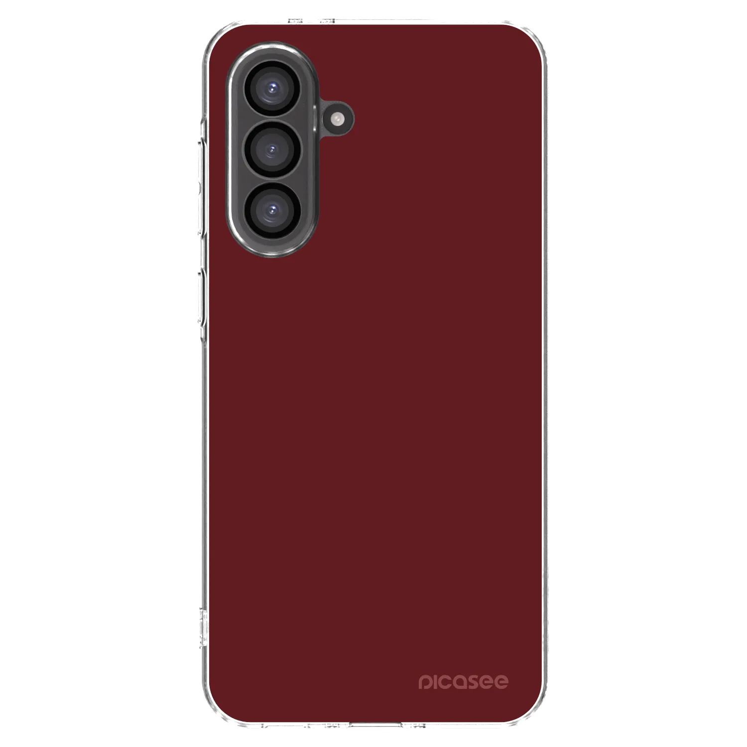 Picasee Samsung Galaxy A56 5G A566B Hülle - Transparentes Silikon - Red Bliss