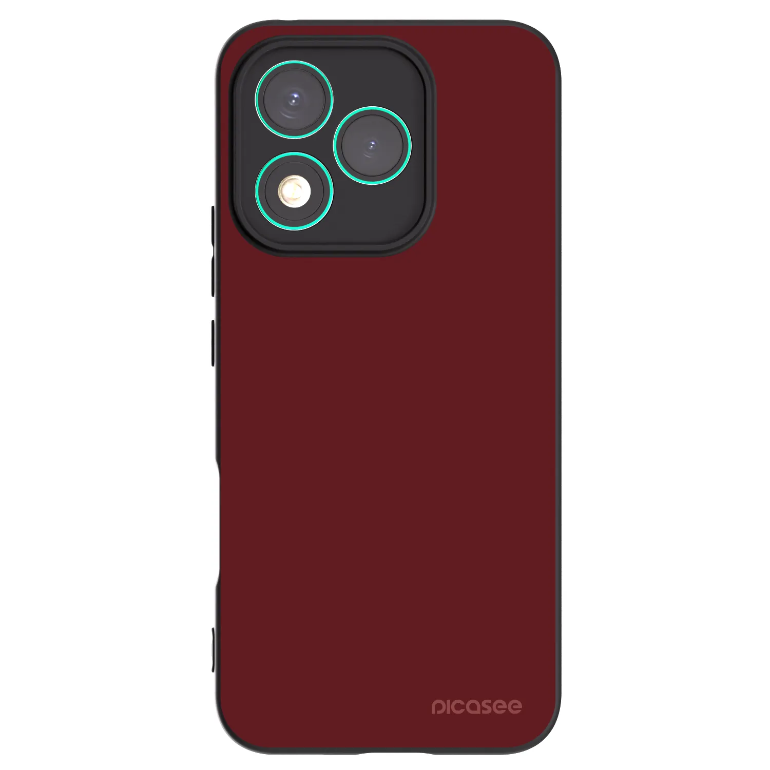 Picasee Honor 400 Lite 5G Hülle - Schwarzes Silikon - Red Bliss