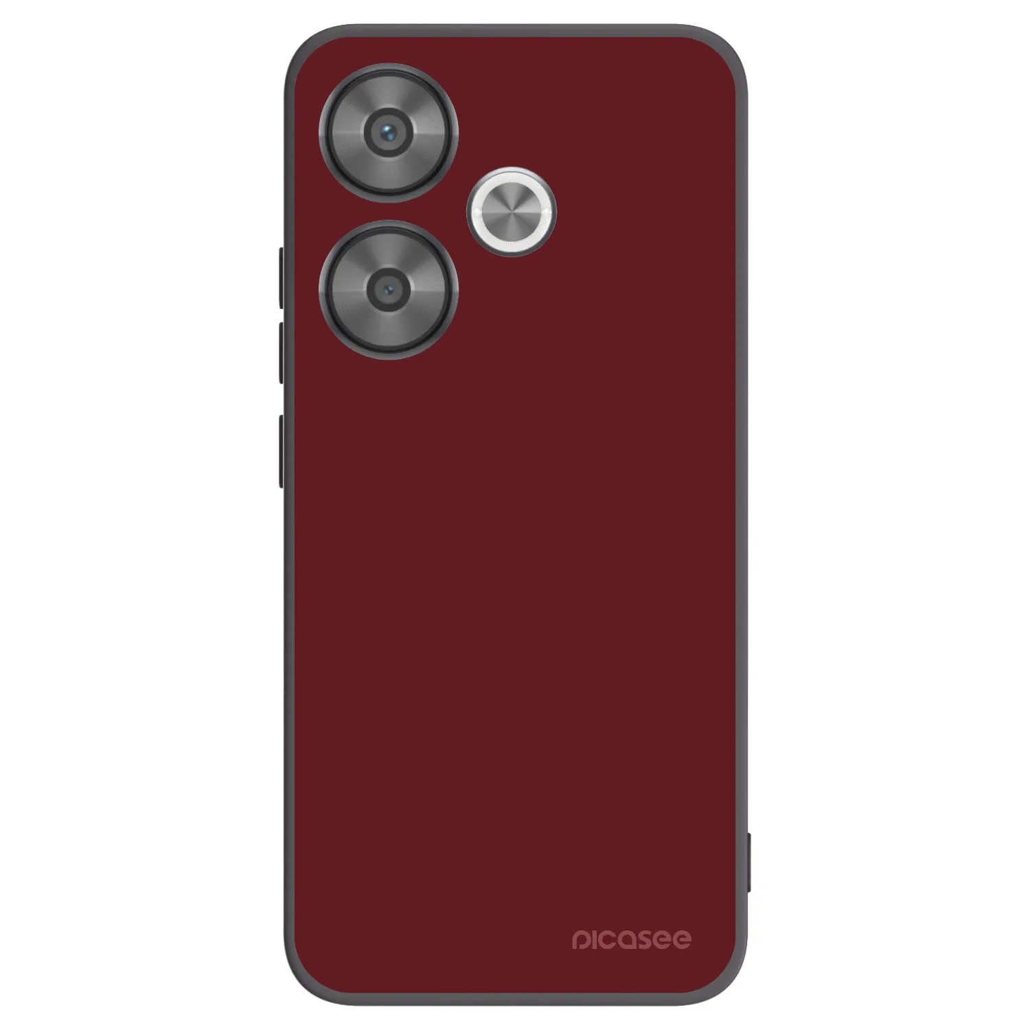 Picasee Xiaomi Poco F6 Hülle - Schwarzes Silikon - Red Bliss