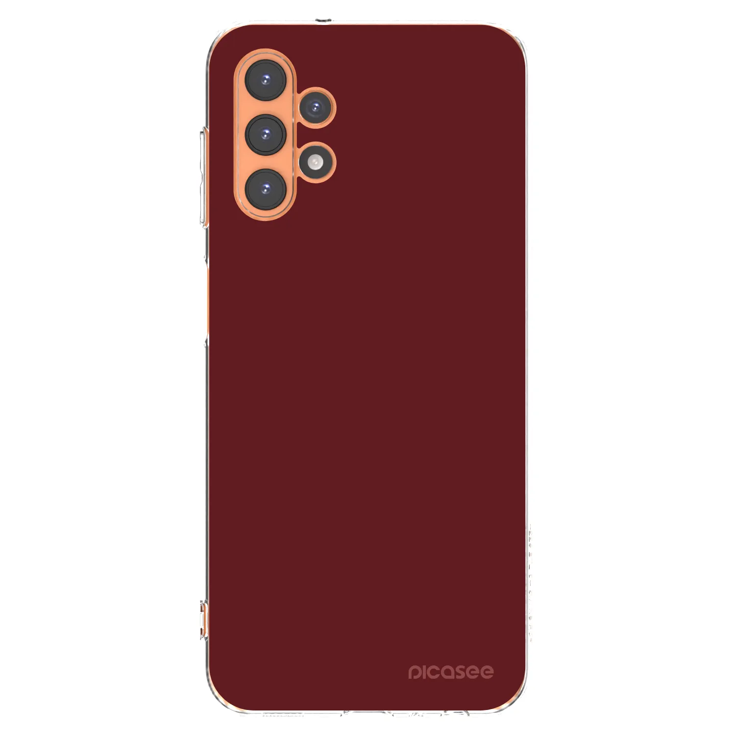 Picasee Samsung Galaxy A13 5G Hülle - Transparentes Silikon - Red Bliss