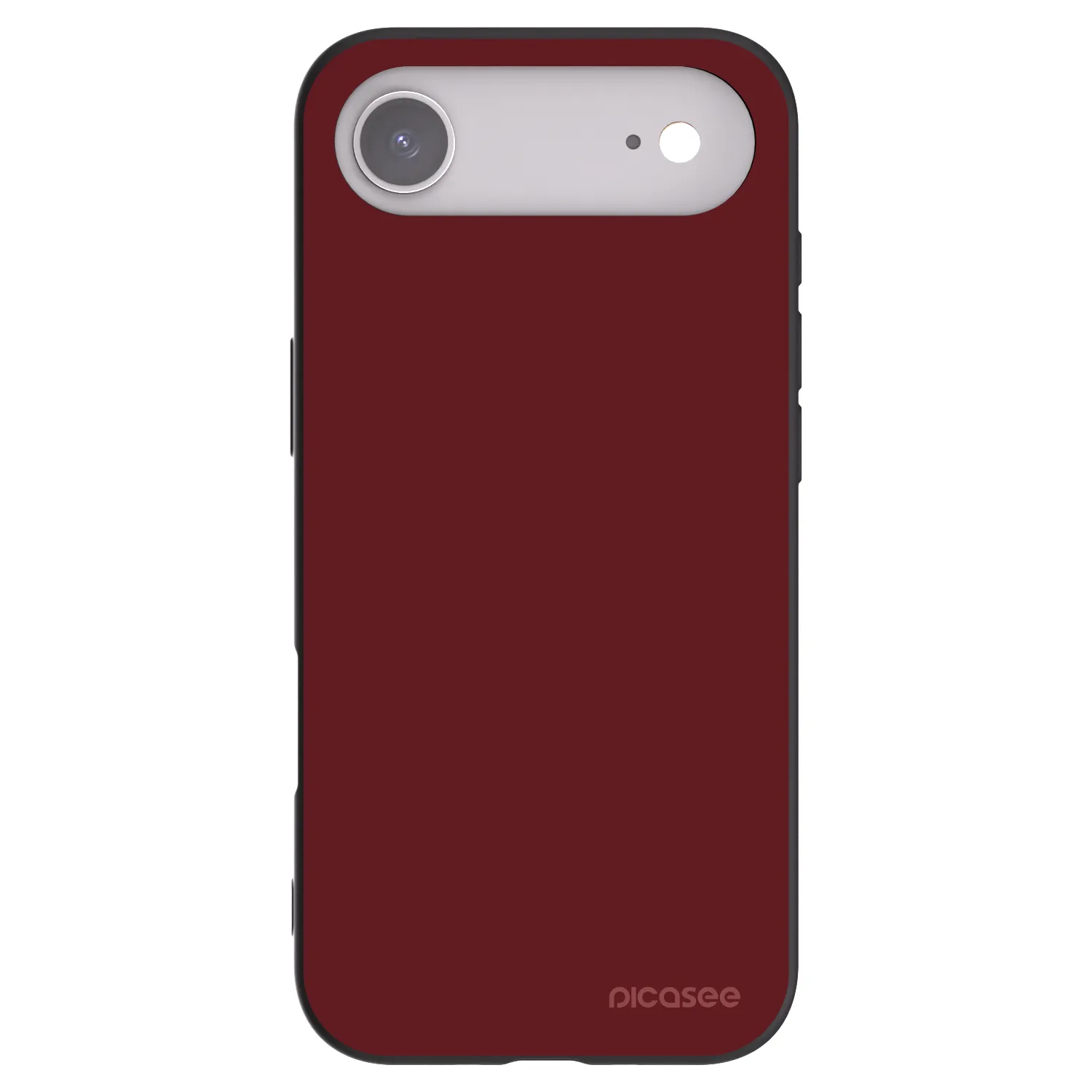 Picasee Apple iPhone Air Hülle - Schwarzes Silikon - Red Bliss