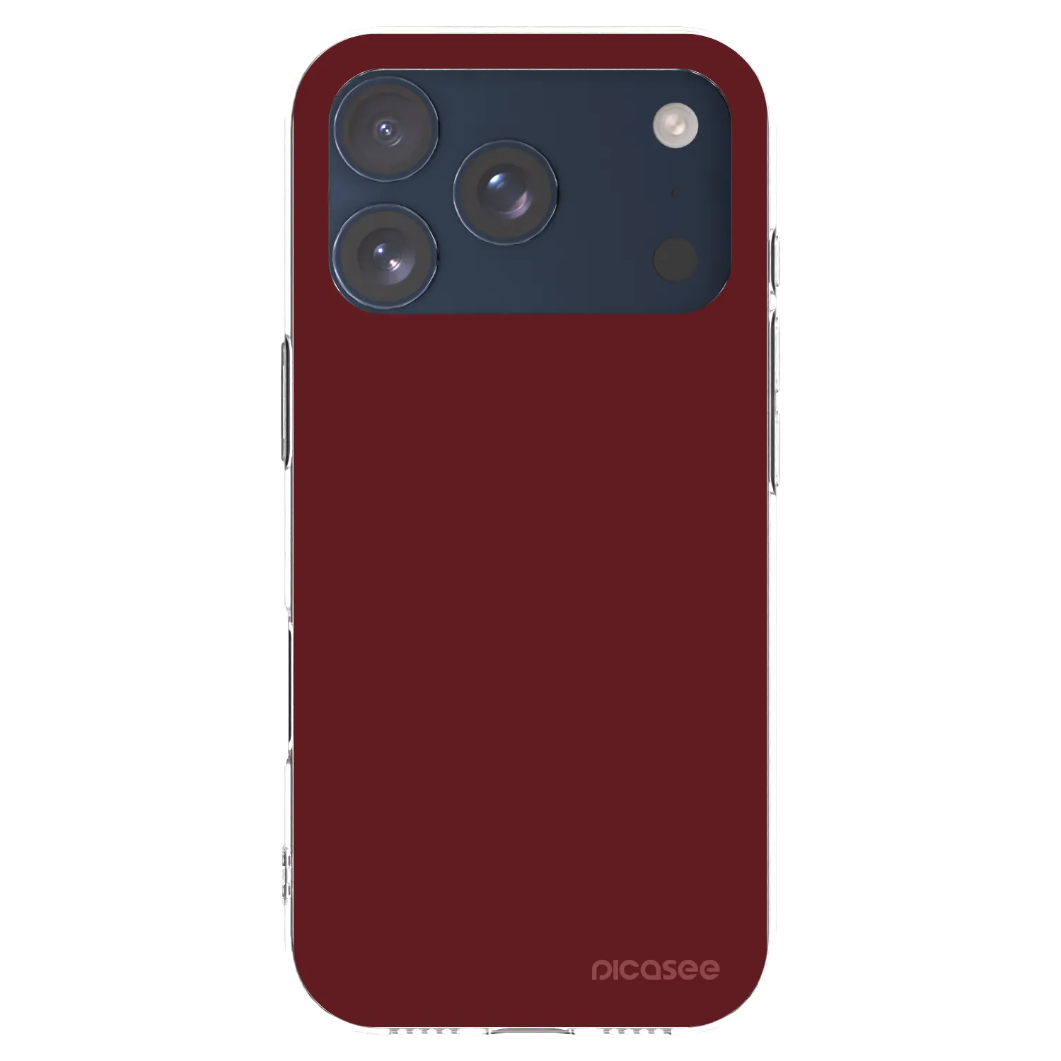 Picasee Apple iPhone 17 Pro Hülle - Transparentes Silikon - Red Bliss