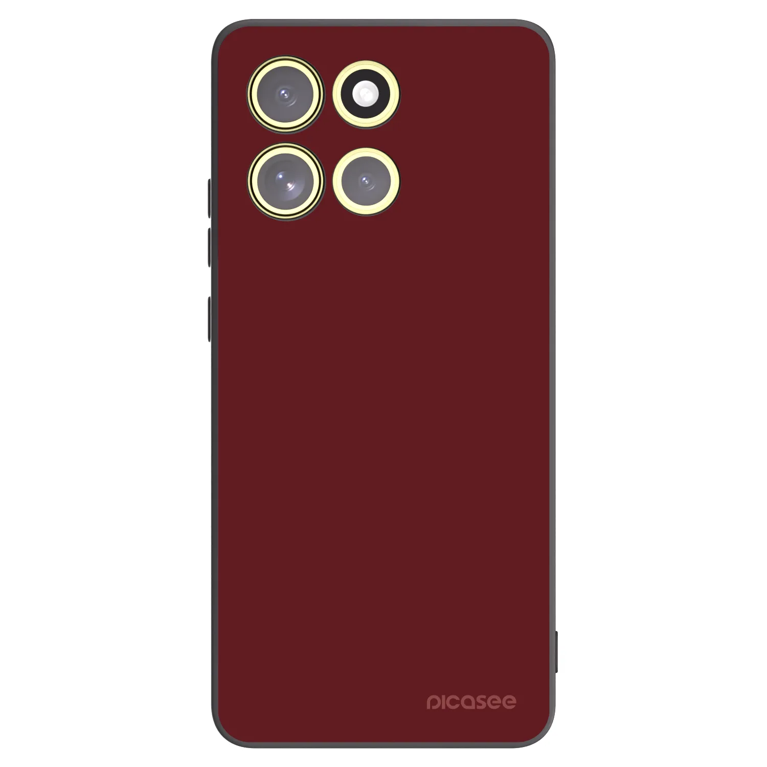 Picasee Motorola Moto G86 5G Hülle - Schwarzes Silikon - Red Bliss