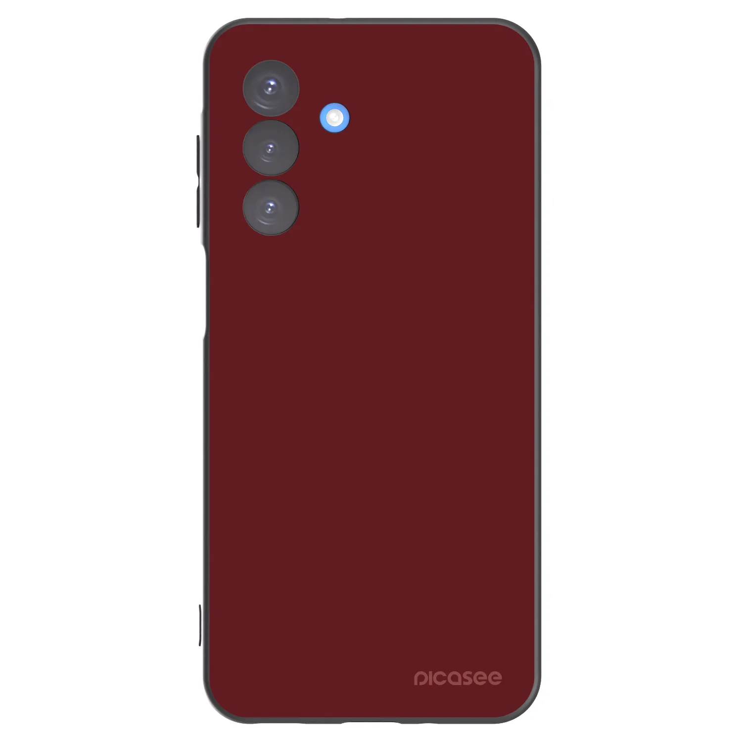 Picasee Samsung Galaxy A17 5G Hülle - Schwarzes Silikon - Red Bliss