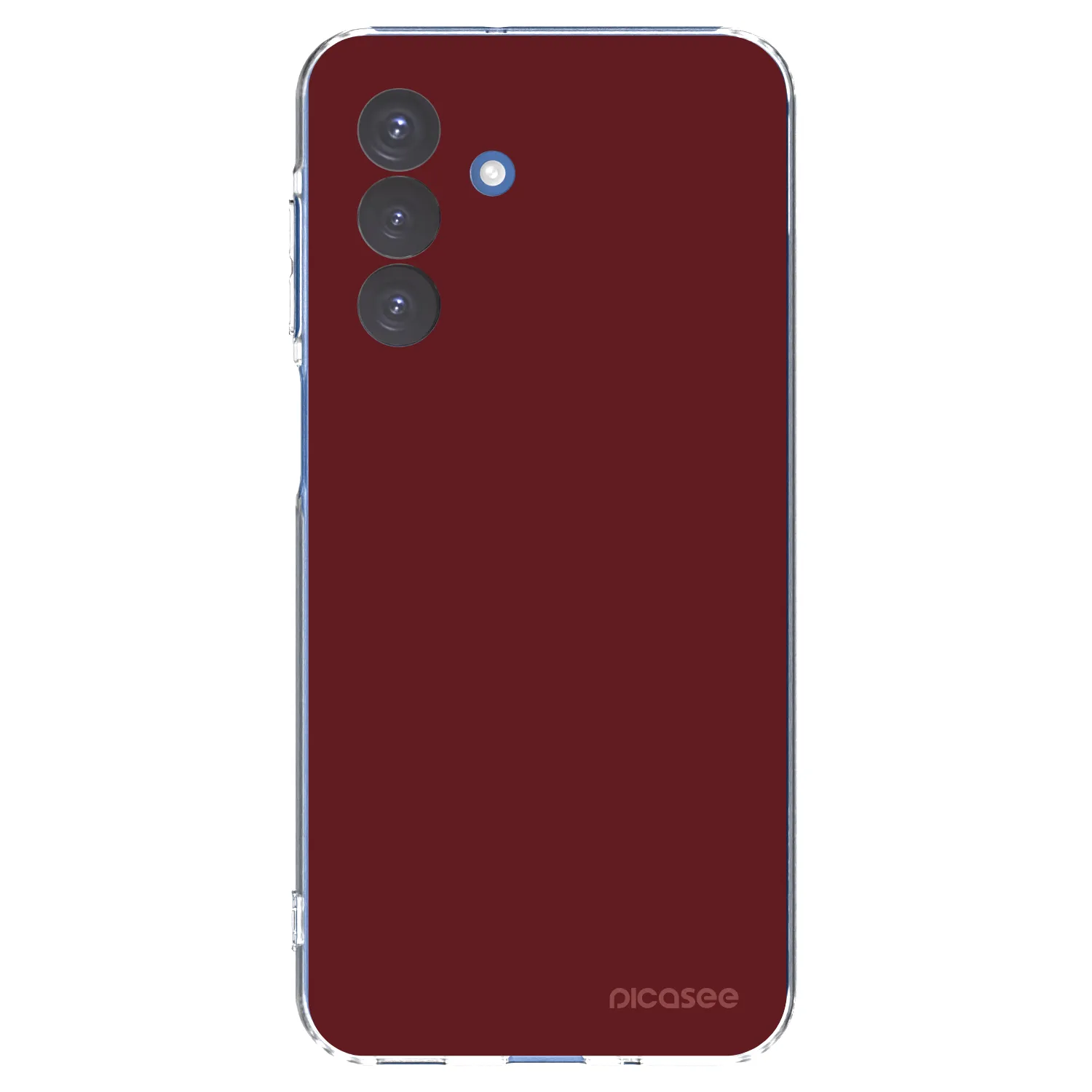 Picasee Samsung Galaxy A17 5G Hülle - Transparentes Silikon - Red Bliss
