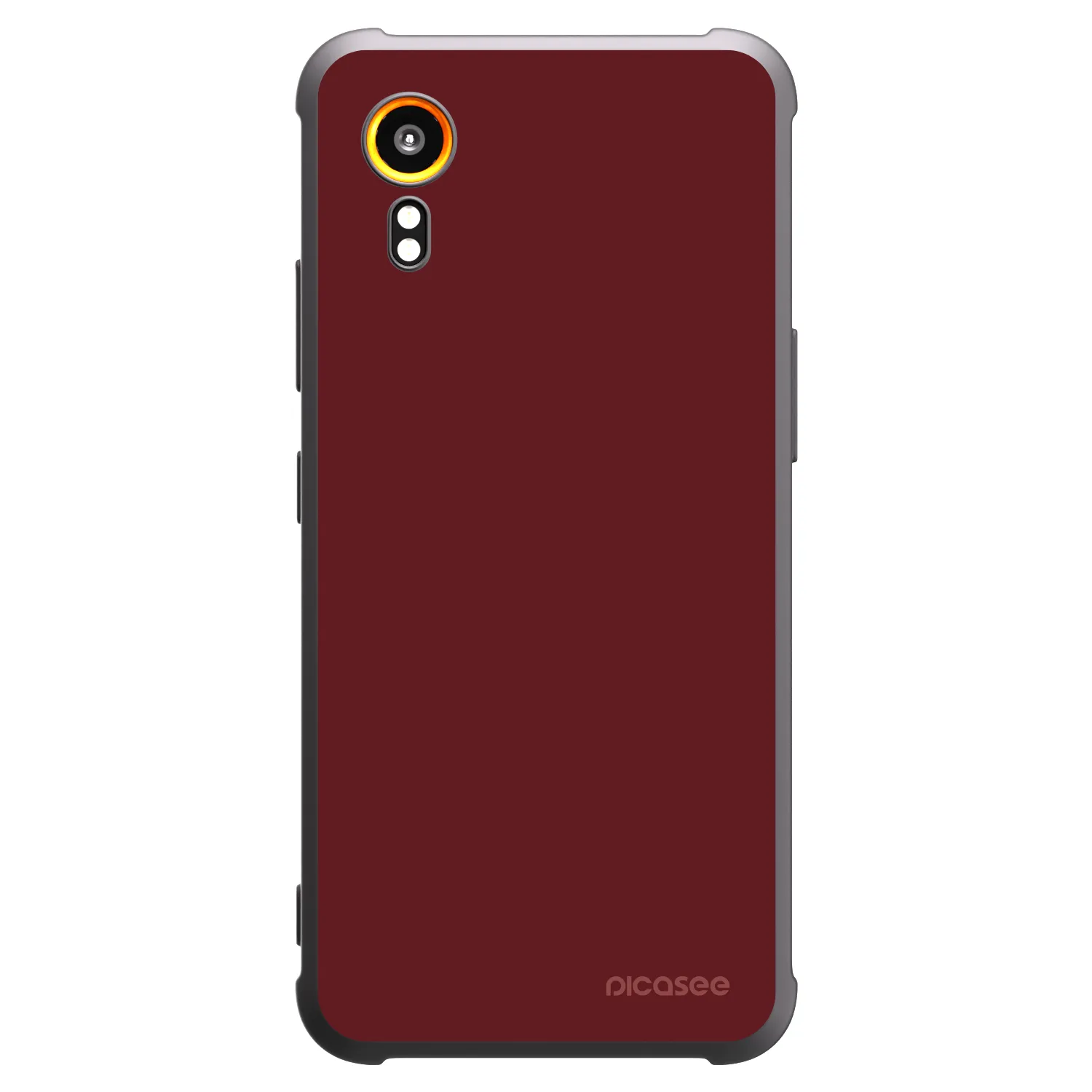 Picasee Samsung Galaxy Xcover 7 Hülle - Schwarzes Silikon - Red Bliss