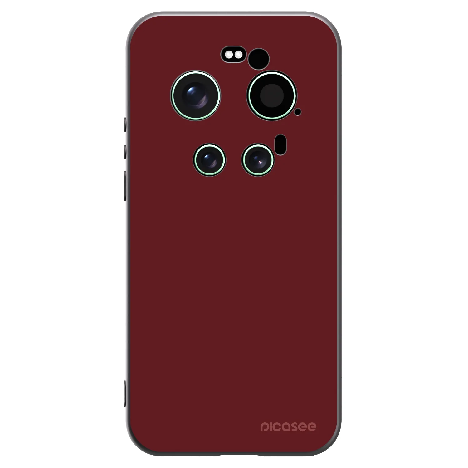 Picasee Xiaomi 17 Ultra Hülle - Schwarzes Silikon - Red Bliss