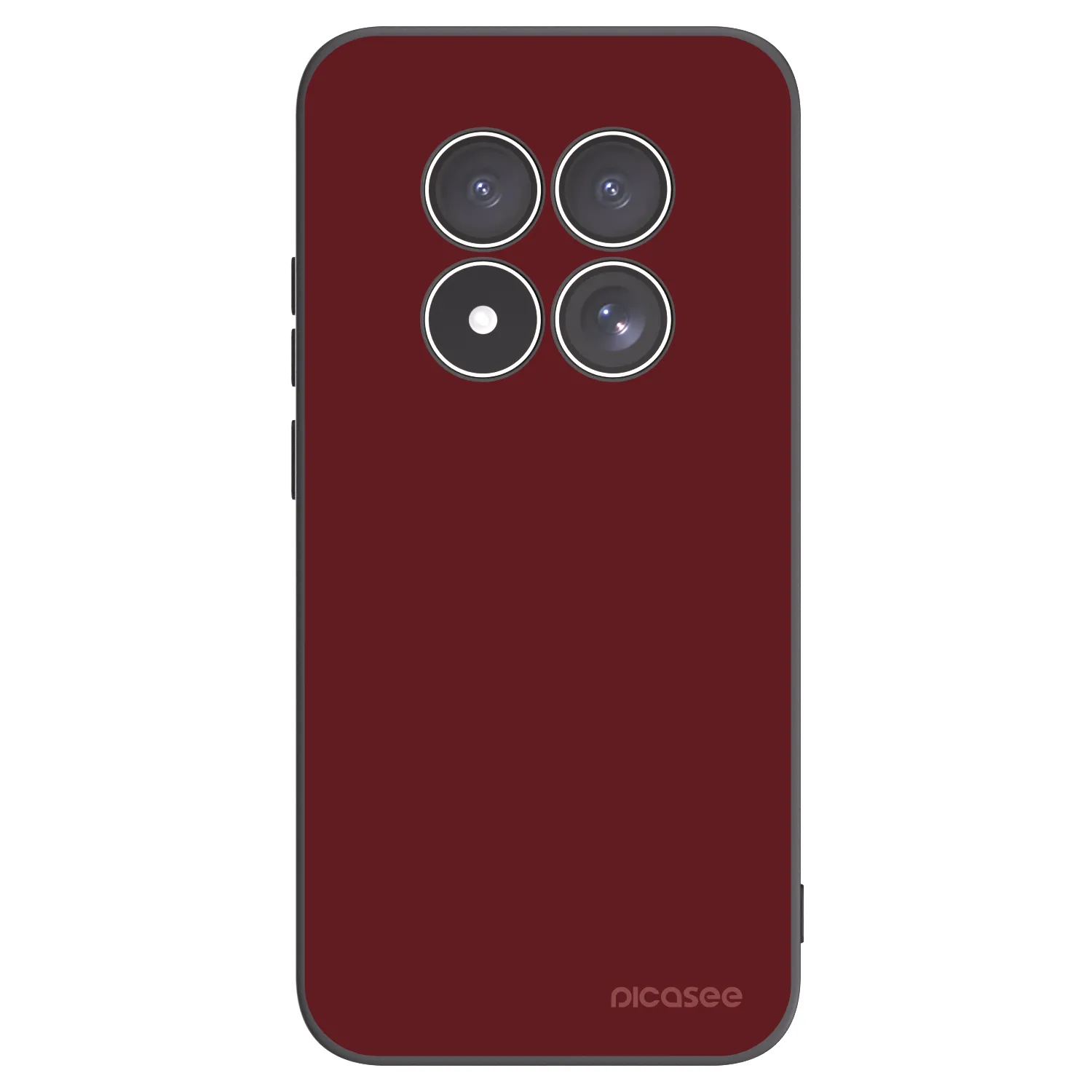 Picasee Xiaomi Redmi Note 15 Pro 5G Hülle - Schwarzes Silikon - Red Bliss