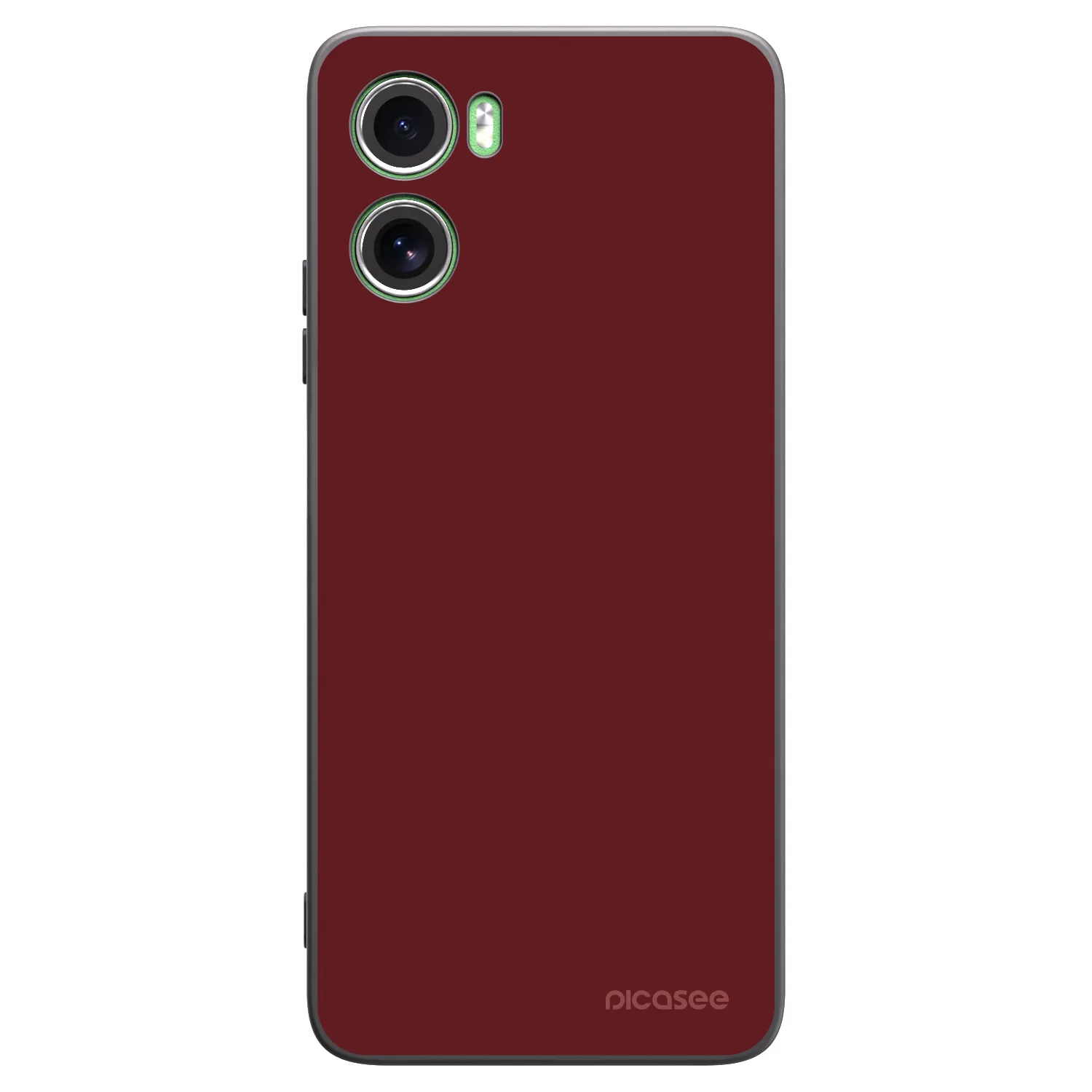 Picasee Motorola Moto G06 Hülle - Schwarzes Silikon - Red Bliss