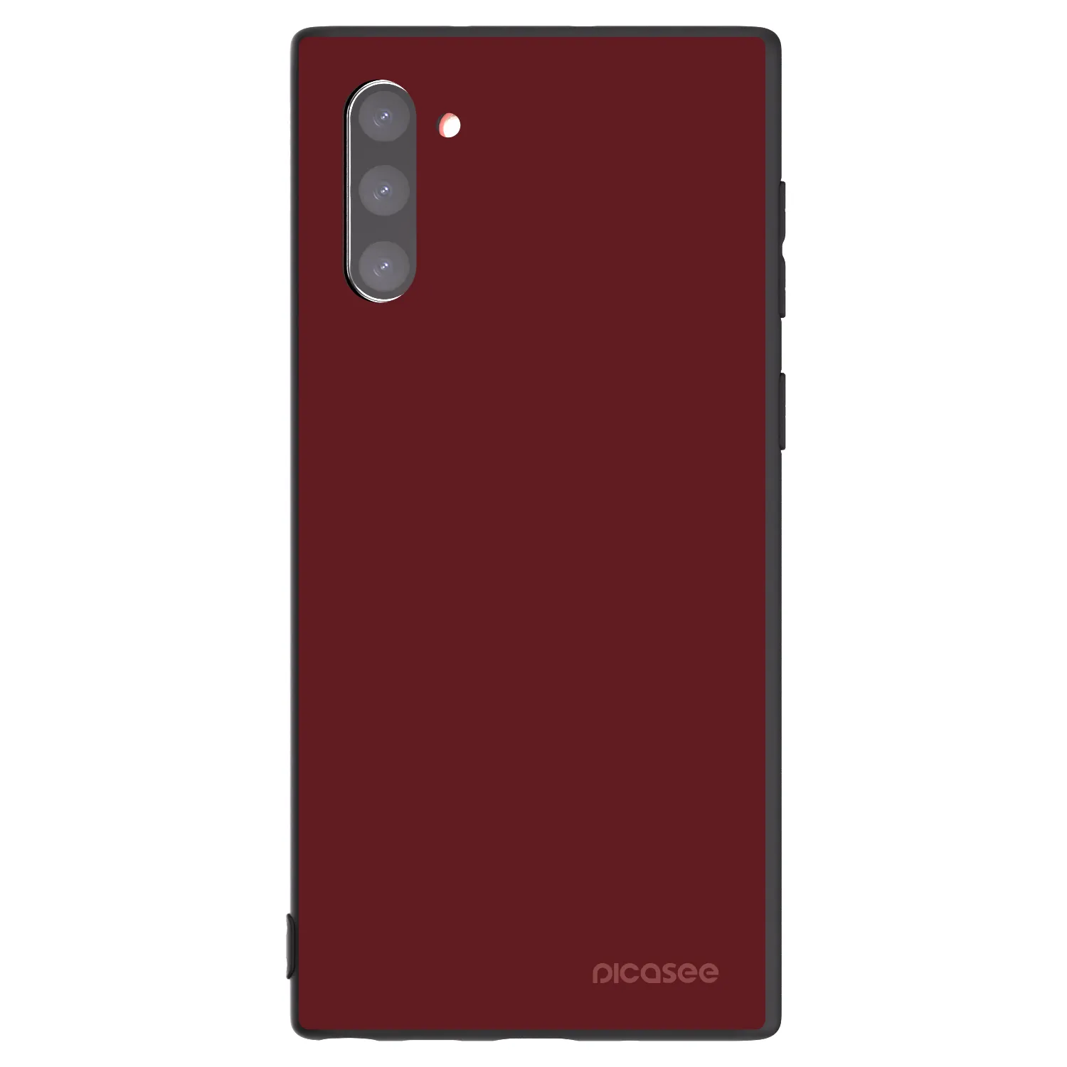 Picasee Samsung Galaxy Note 10 N970F Hülle - Schwarzes Silikon - Red Bliss
