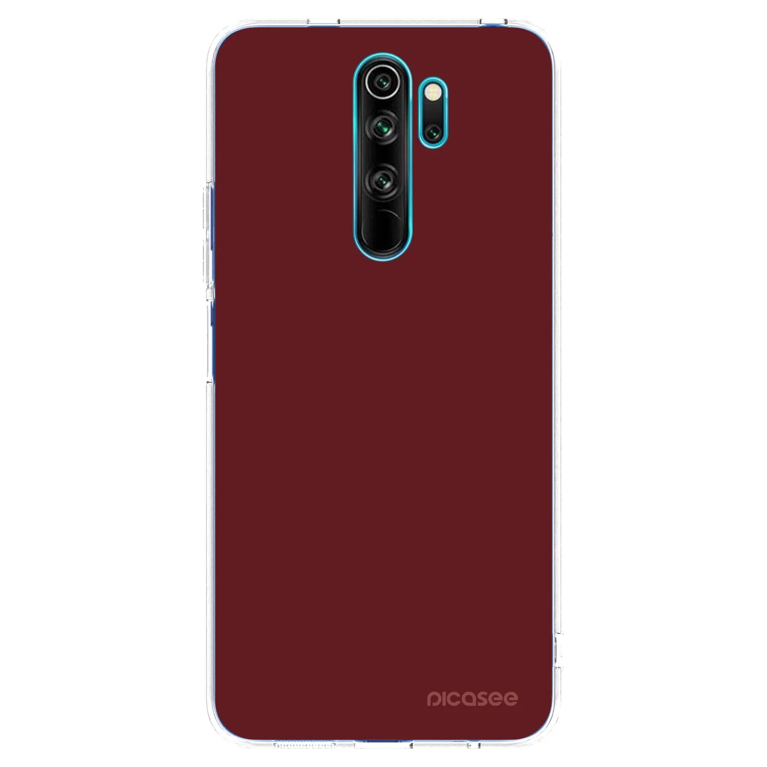 Picasee Xiaomi Redmi Note 8 Pro Hülle - Transparentes Silikon - Red Bliss