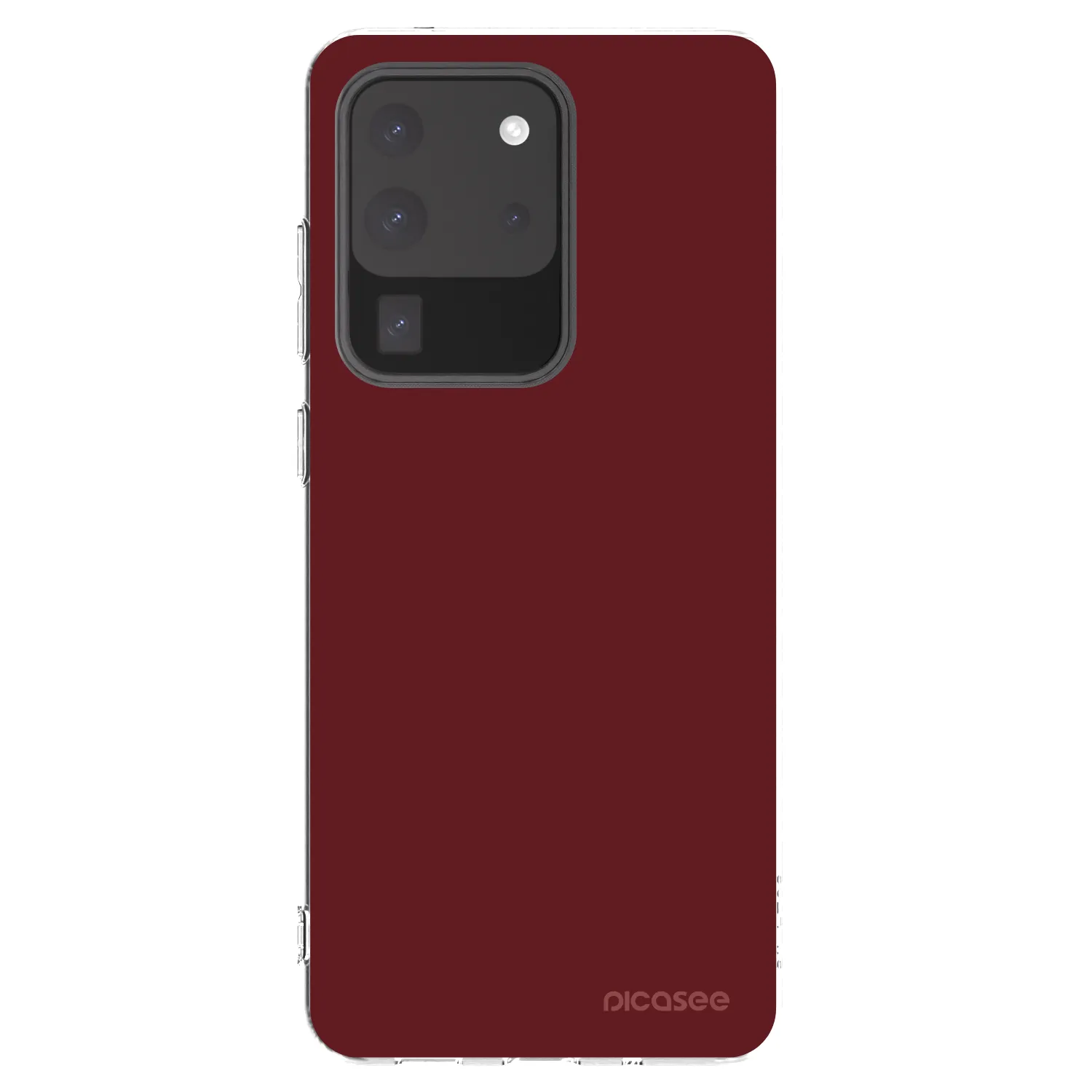 Picasee Samsung Galaxy S20 Ultra 5G G988F Hülle - Transparentes Silikon - Red Bliss