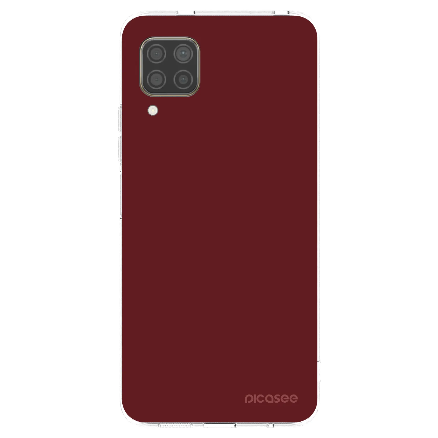 Picasee Huawei P40 Lite Hülle - Transparentes Silikon - Red Bliss