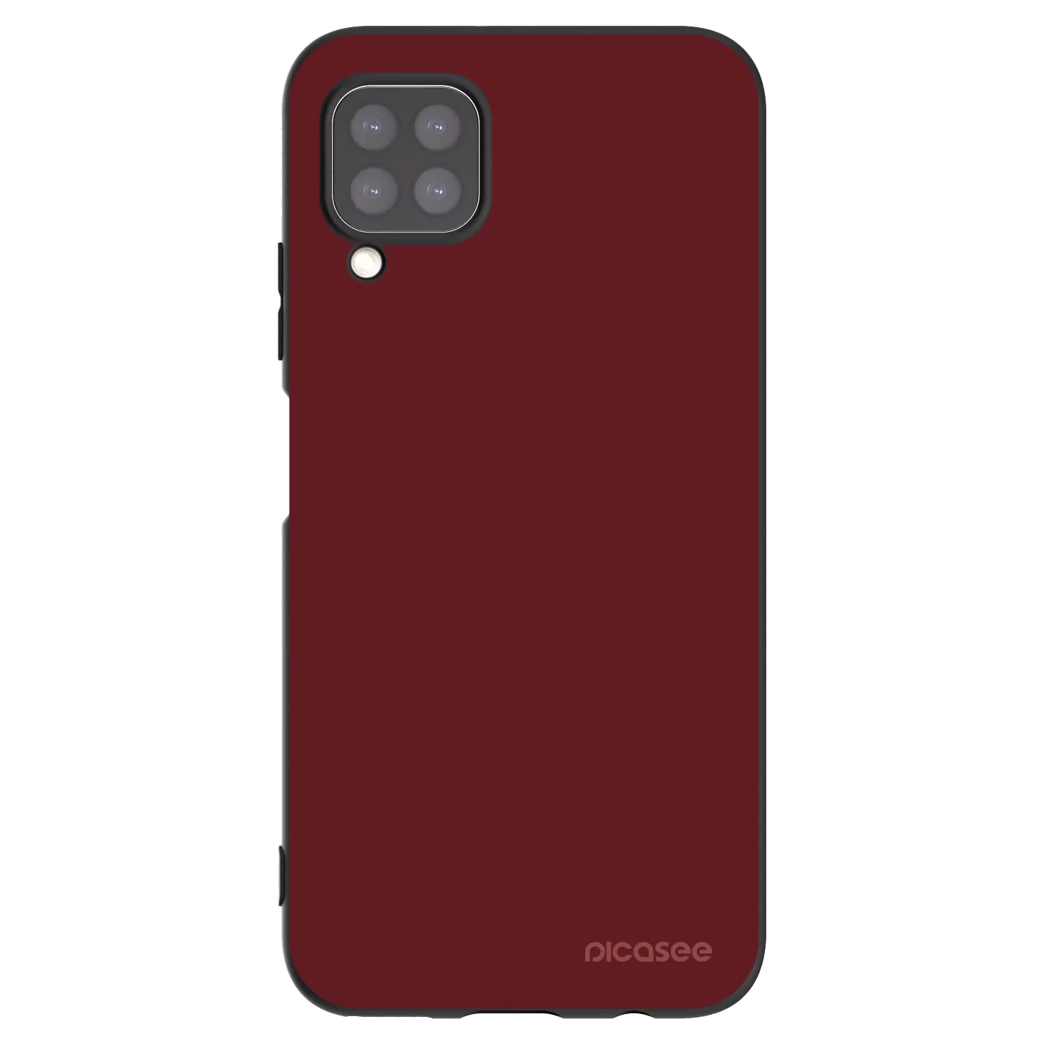 Picasee Huawei P40 Lite Hülle - Schwarzes Silikon - Red Bliss