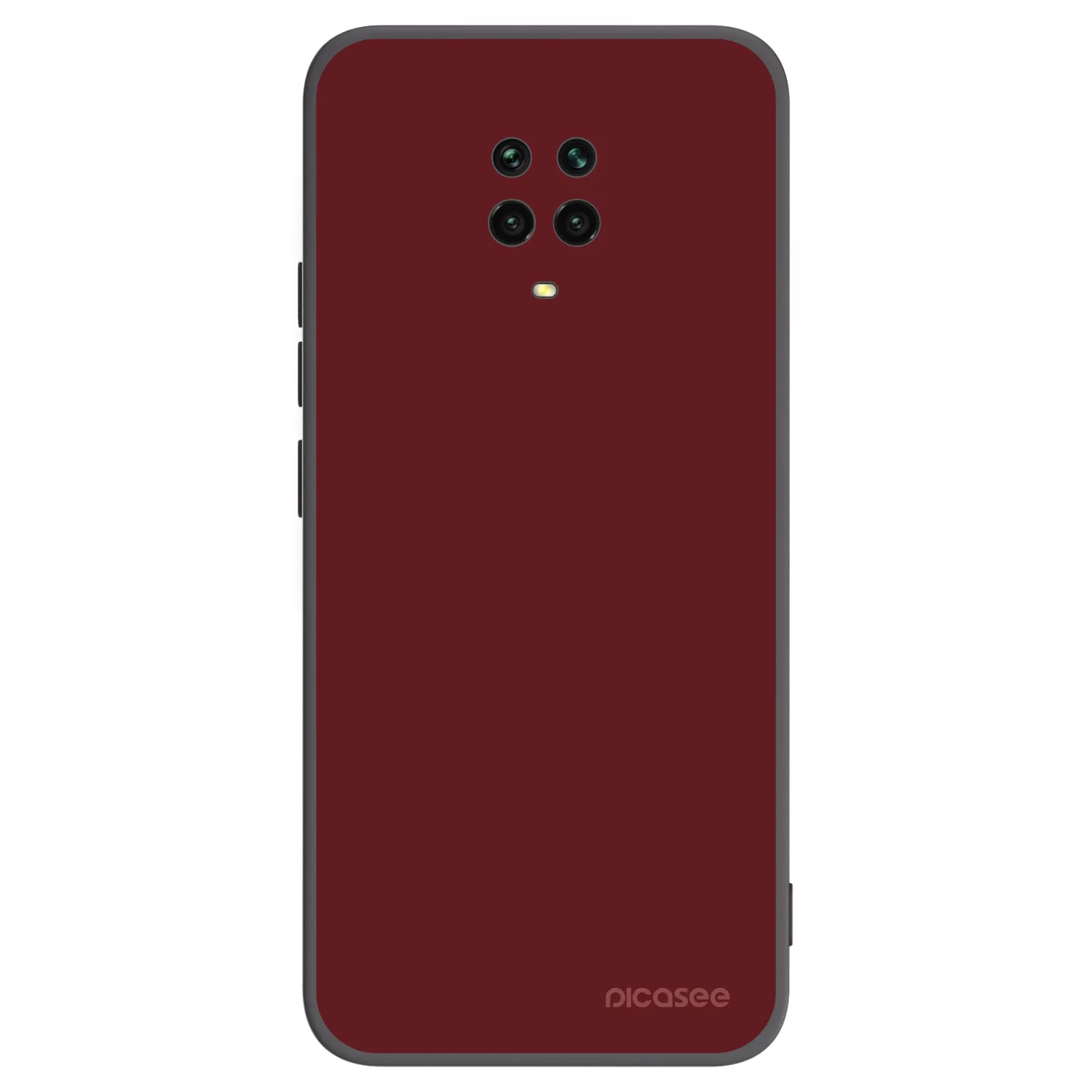 Picasee Xiaomi Redmi Note 9 Pro Hülle - Schwarzes Silikon - Red Bliss