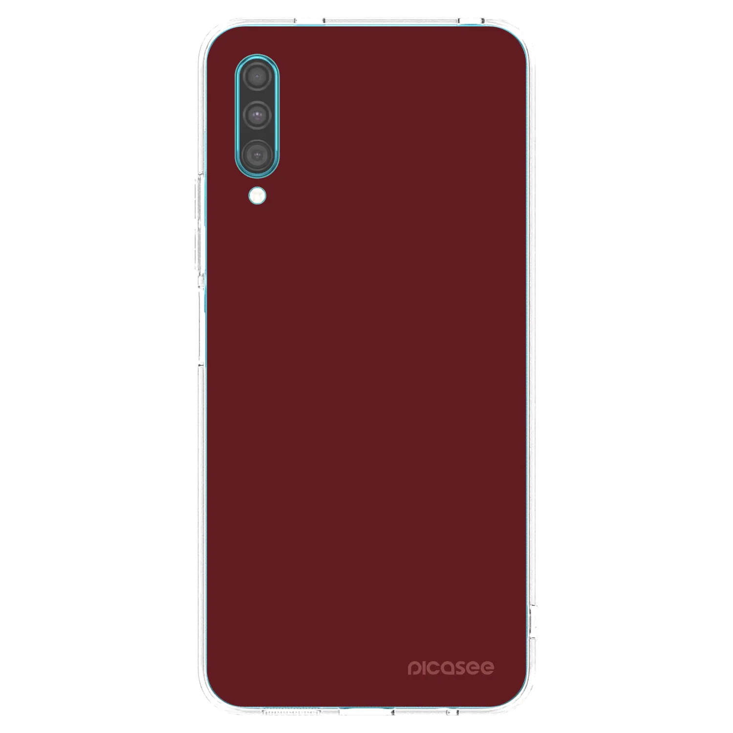 Picasee Samsung Galaxy A30s A307F Hülle - Transparentes Silikon - Red Bliss