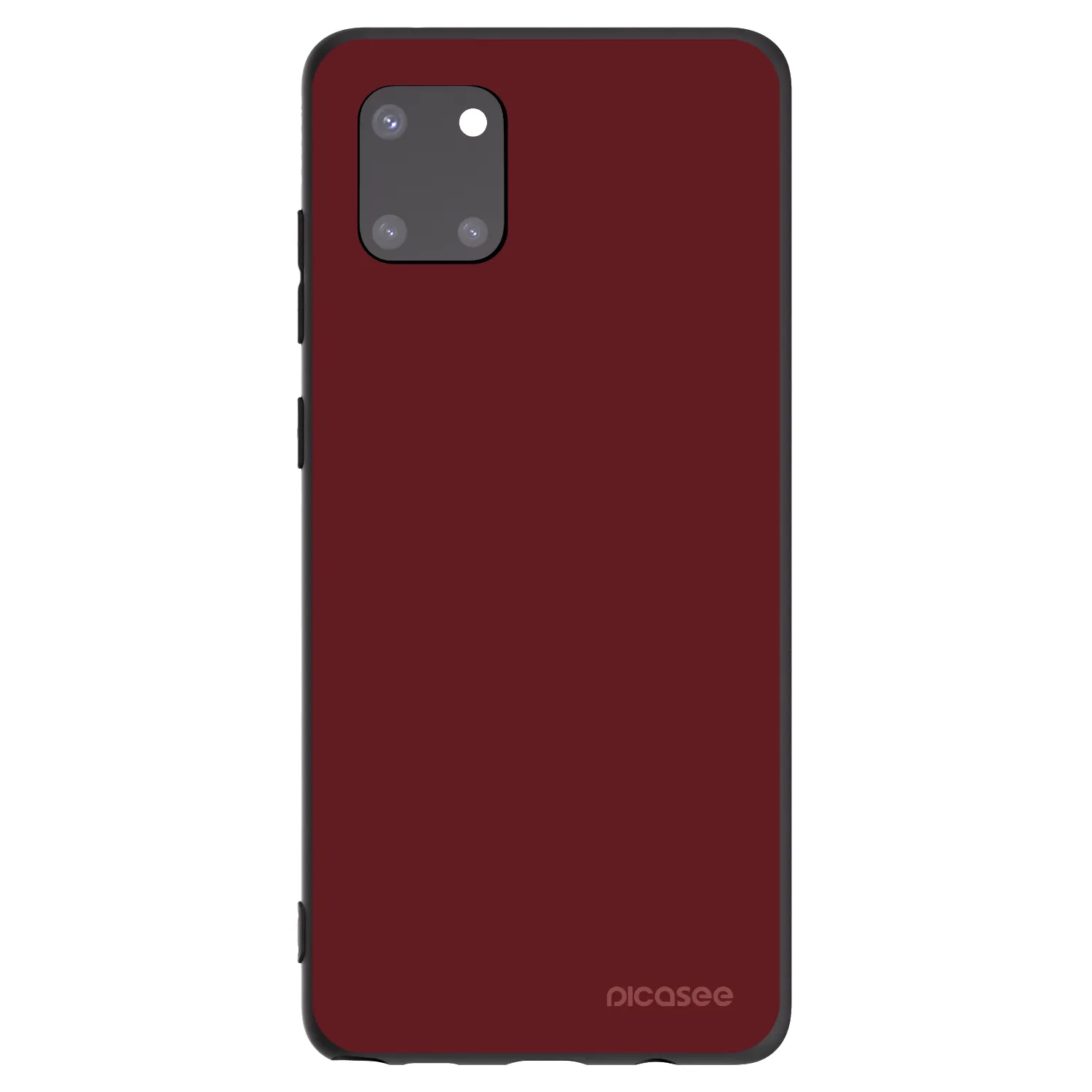 Picasee Samsung Galaxy Note 10 Lite N770F Hülle - Schwarzes Silikon - Red Bliss