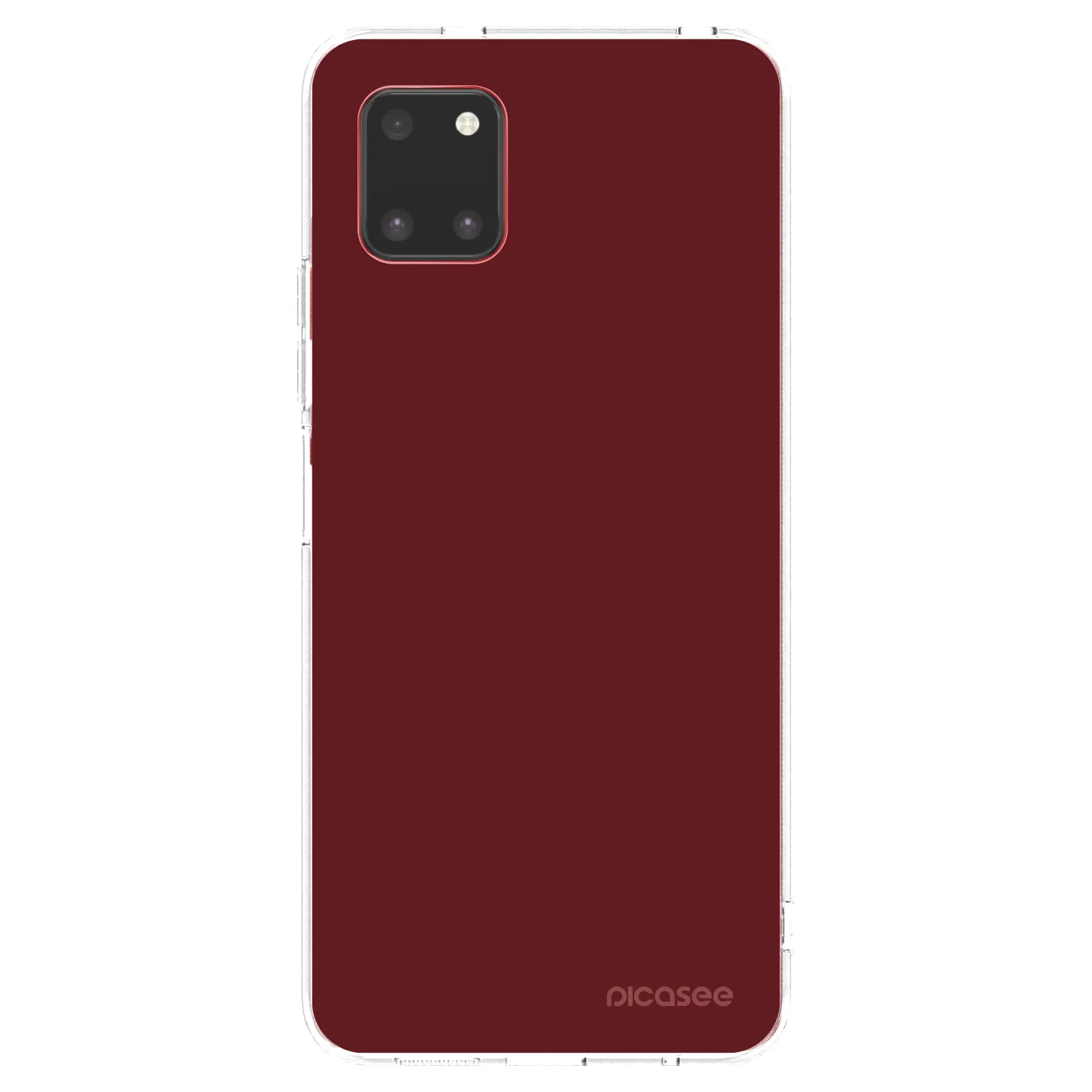 Picasee Samsung Galaxy Note 10 Lite N770F Hülle - Transparentes Silikon - Red Bliss